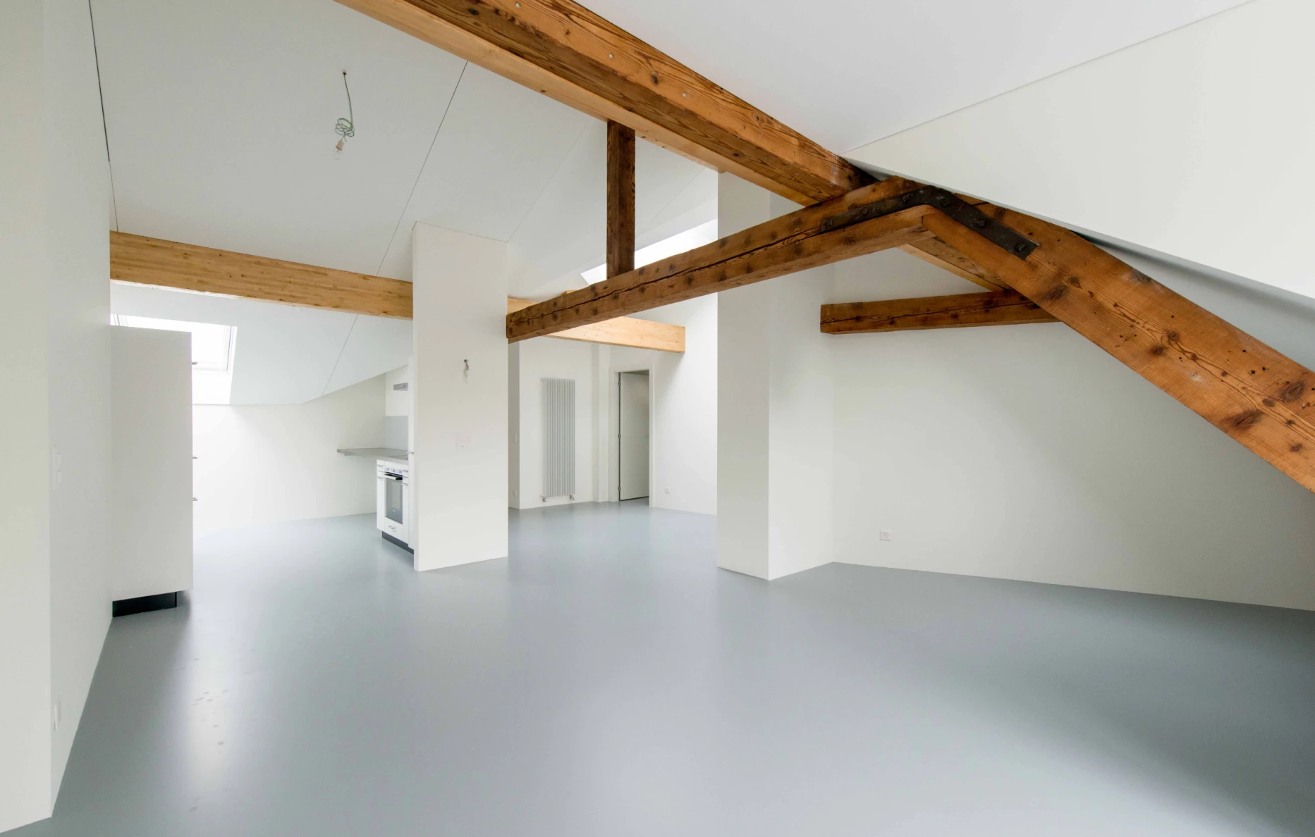 Tranformation d'appartements dans les combles d'un immeuble patrimonial à Genève, bureau d'architectes à Genève, corpus architecture urbanisme