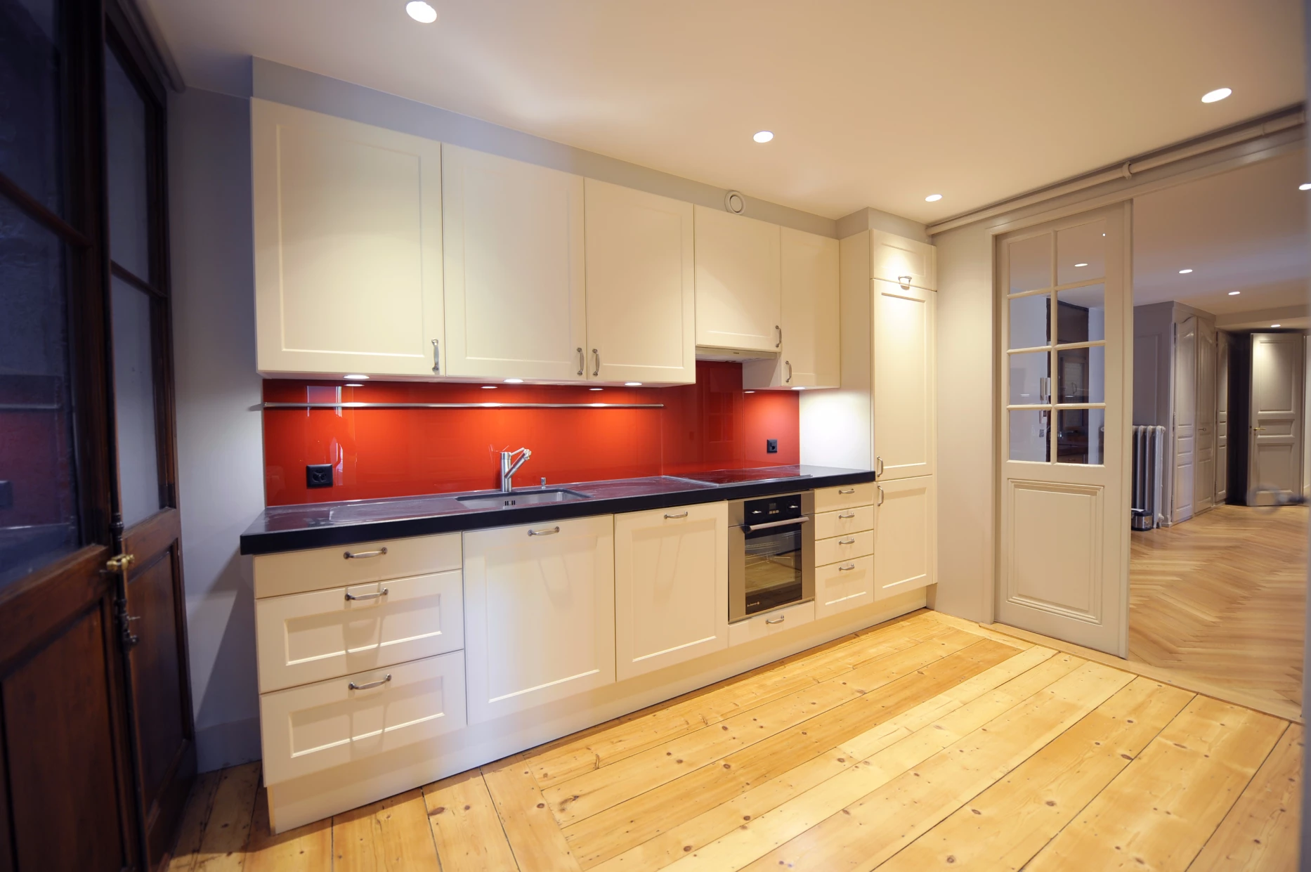 Restauration d'un appartement dans un bâtiment classé à Genève, bureau d'architecture à Genève, corpus architecture urbanisme