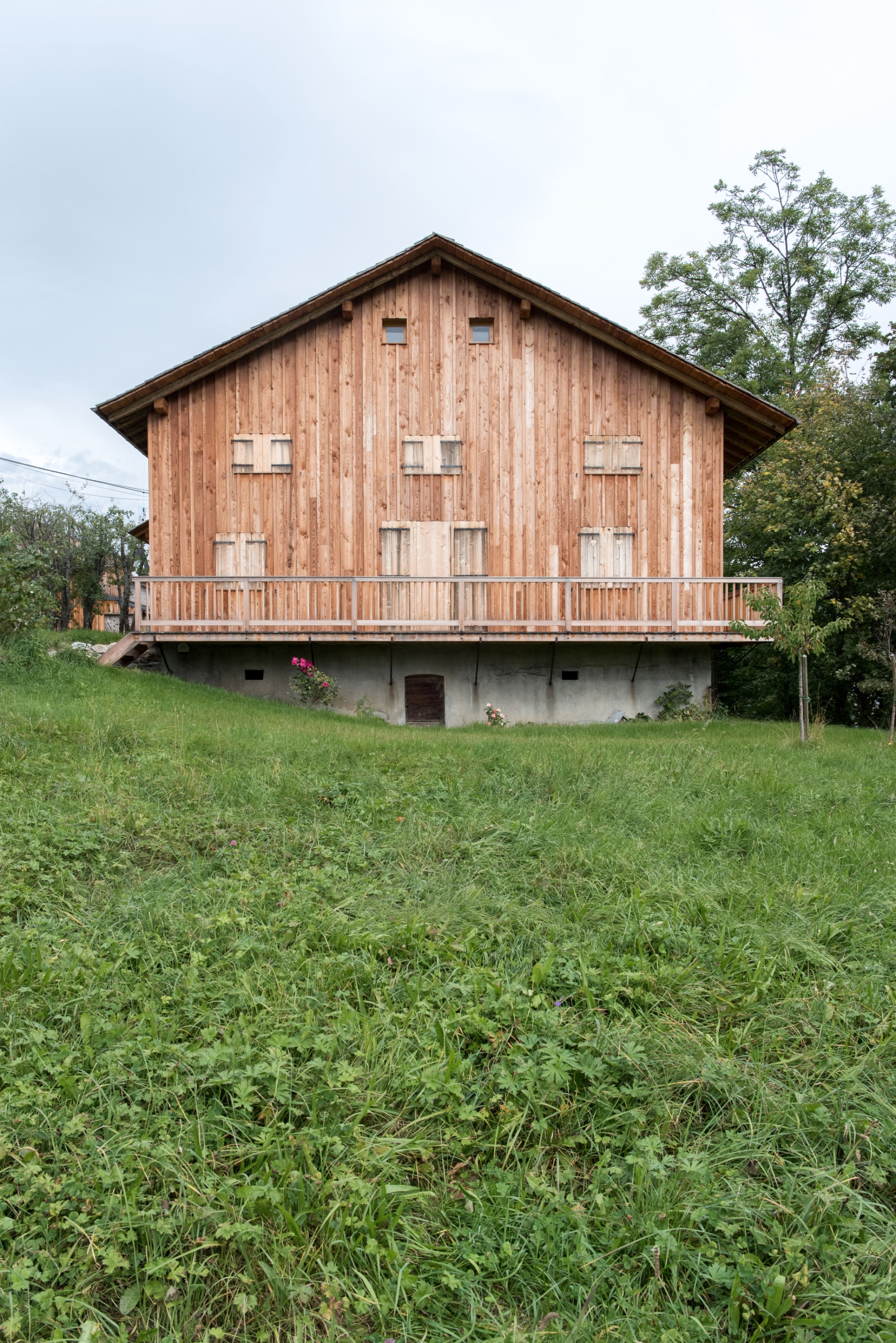 Rénovation d'un chalet en France, bureau d'architecte à Genève, corpus architecture urbanisme