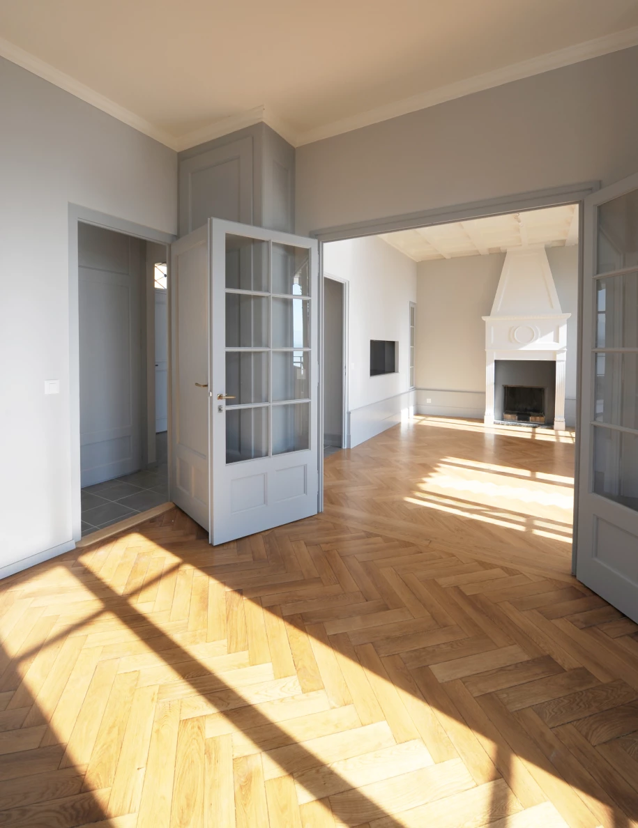 Rénovation d'une maison classée, patrimoniale du bord du lac de Genève, bureau d'architecte à Genève, corpus architecture urbanisme