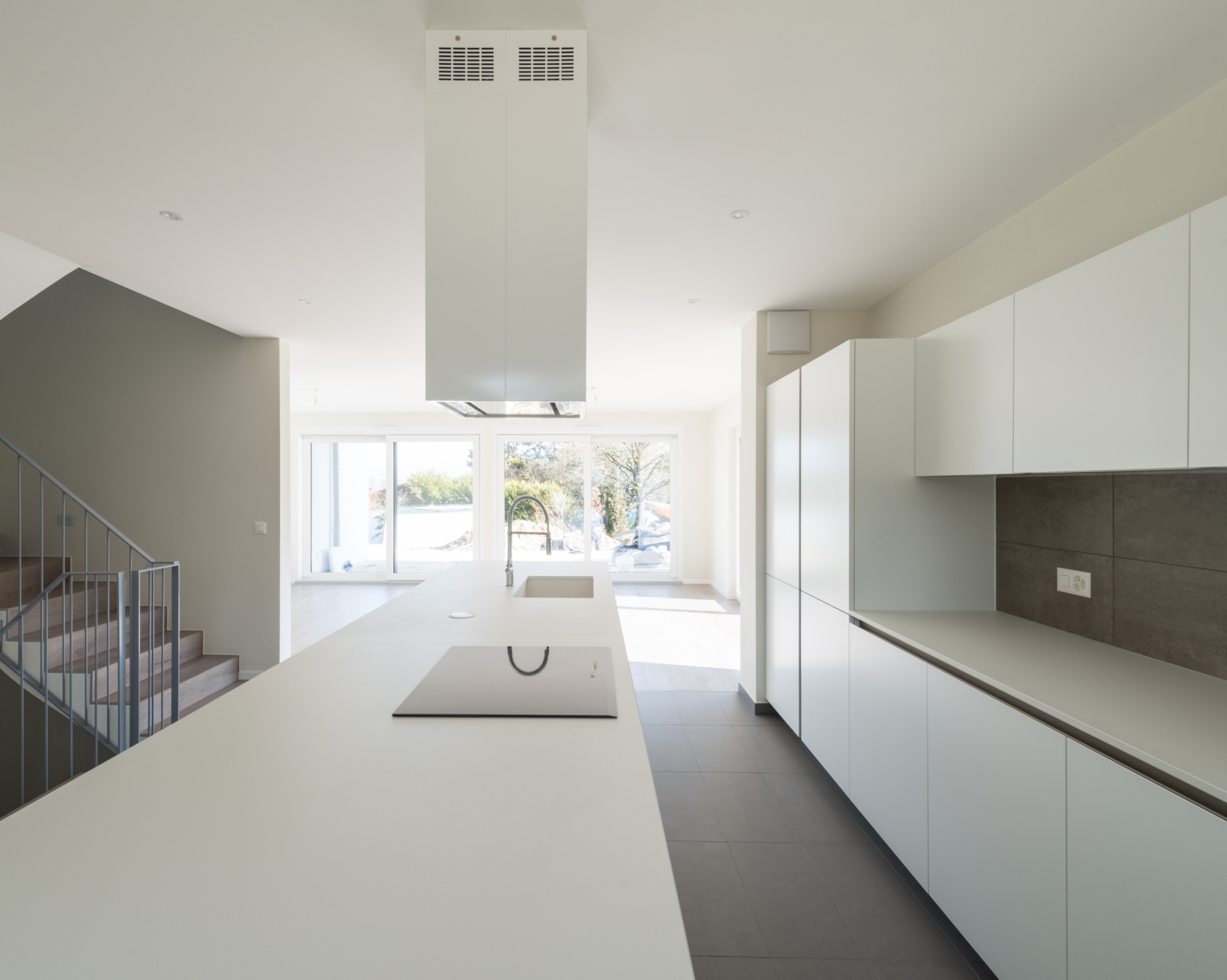 Construction of semi-detached houses in a villa zone, architectural firm in Geneva, corpus architecture urbanisme
