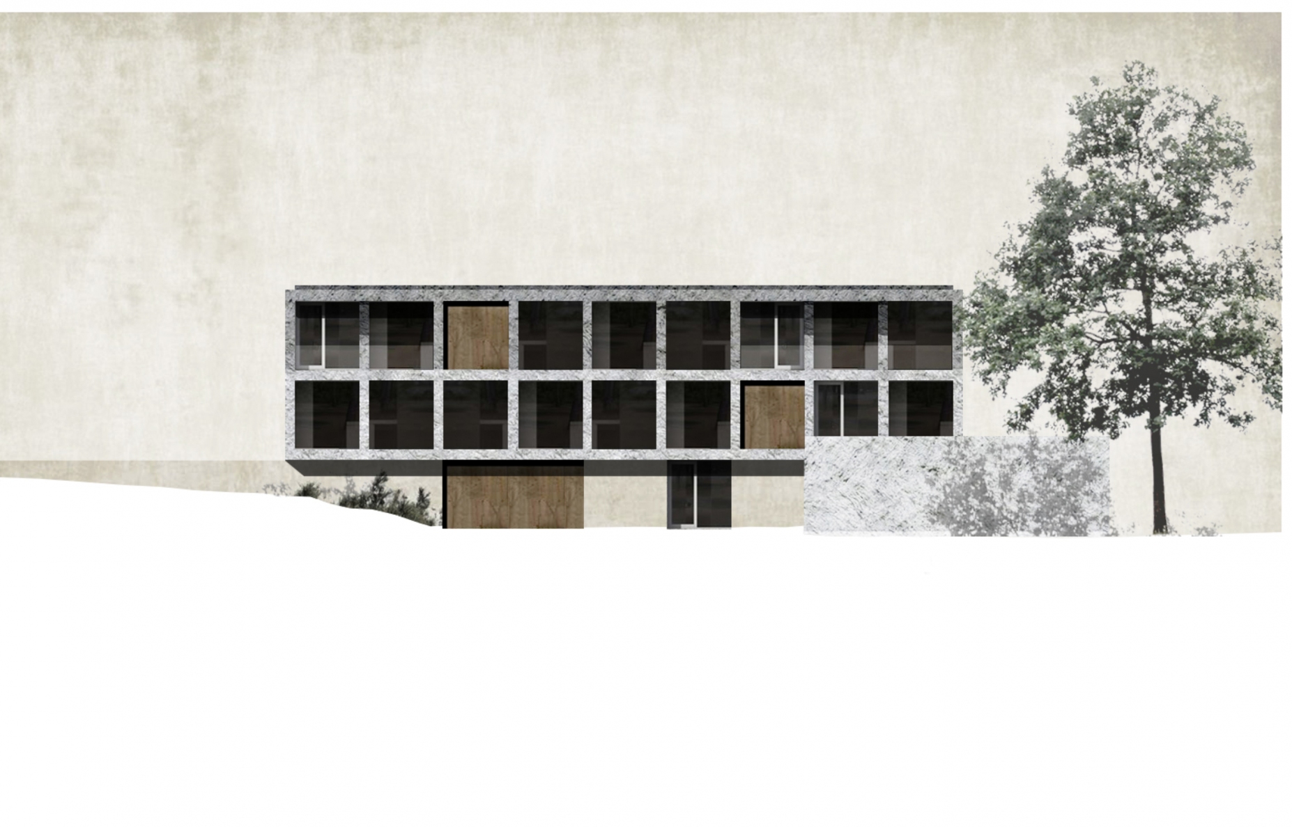 Construction of a private house in Geneva, architectural firm in Geneva, corpus architecture urbanisme
