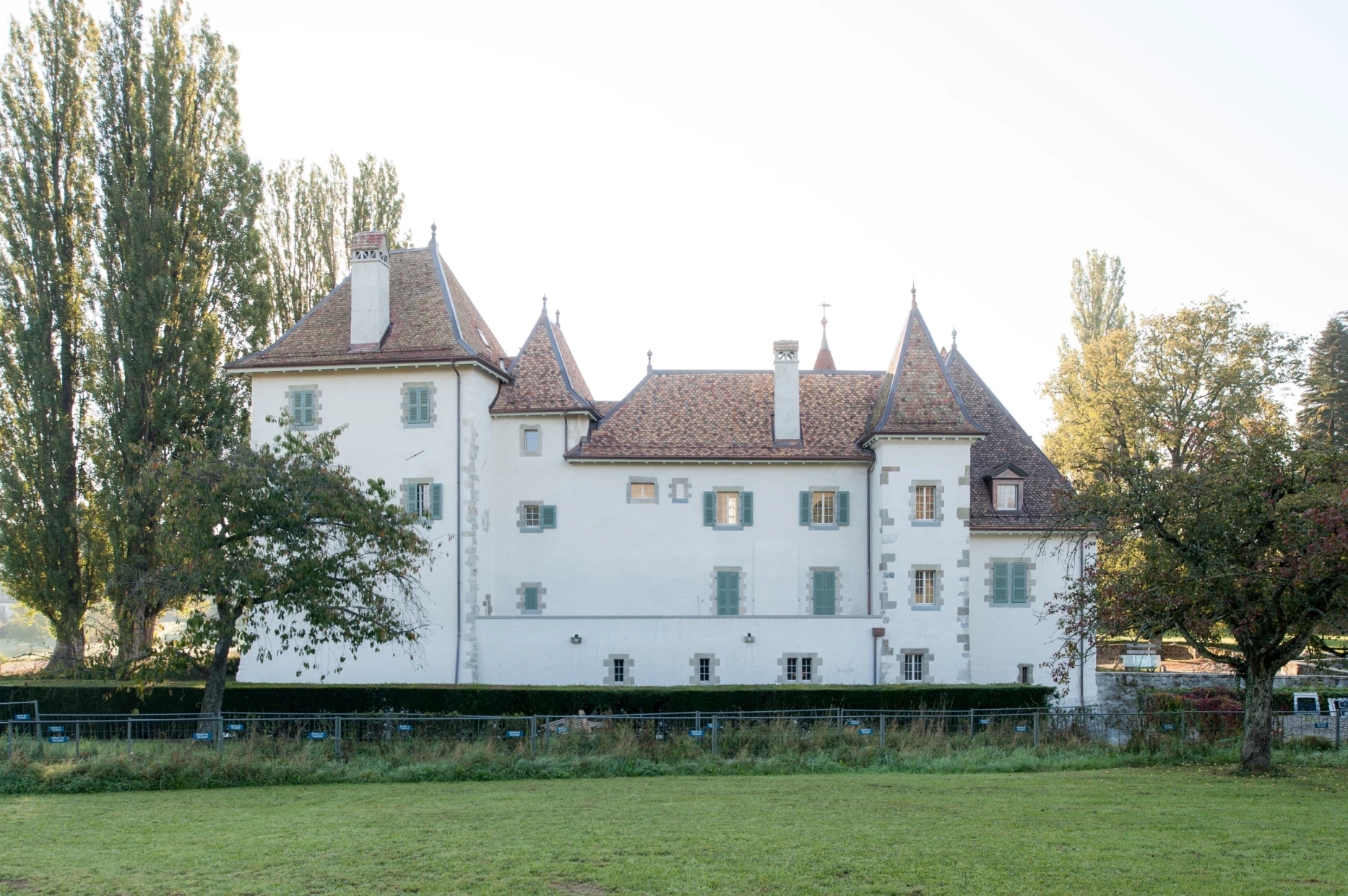 Restoration and conversion of a listed castel, Geneva architects, corpus architecture urbanisme