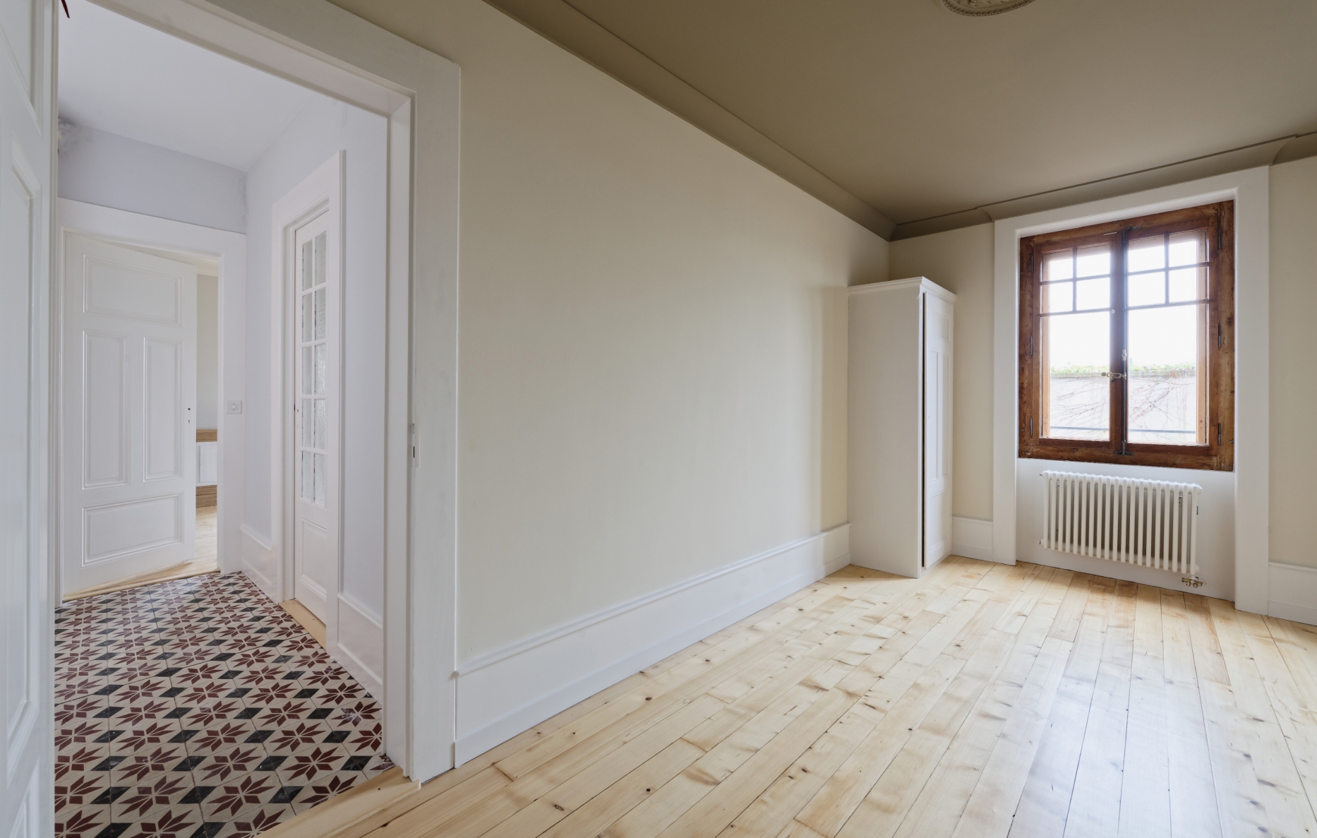 Renovation of a village house in a listed village in Coppet, Geneva architects, corpus architecture urbanisme