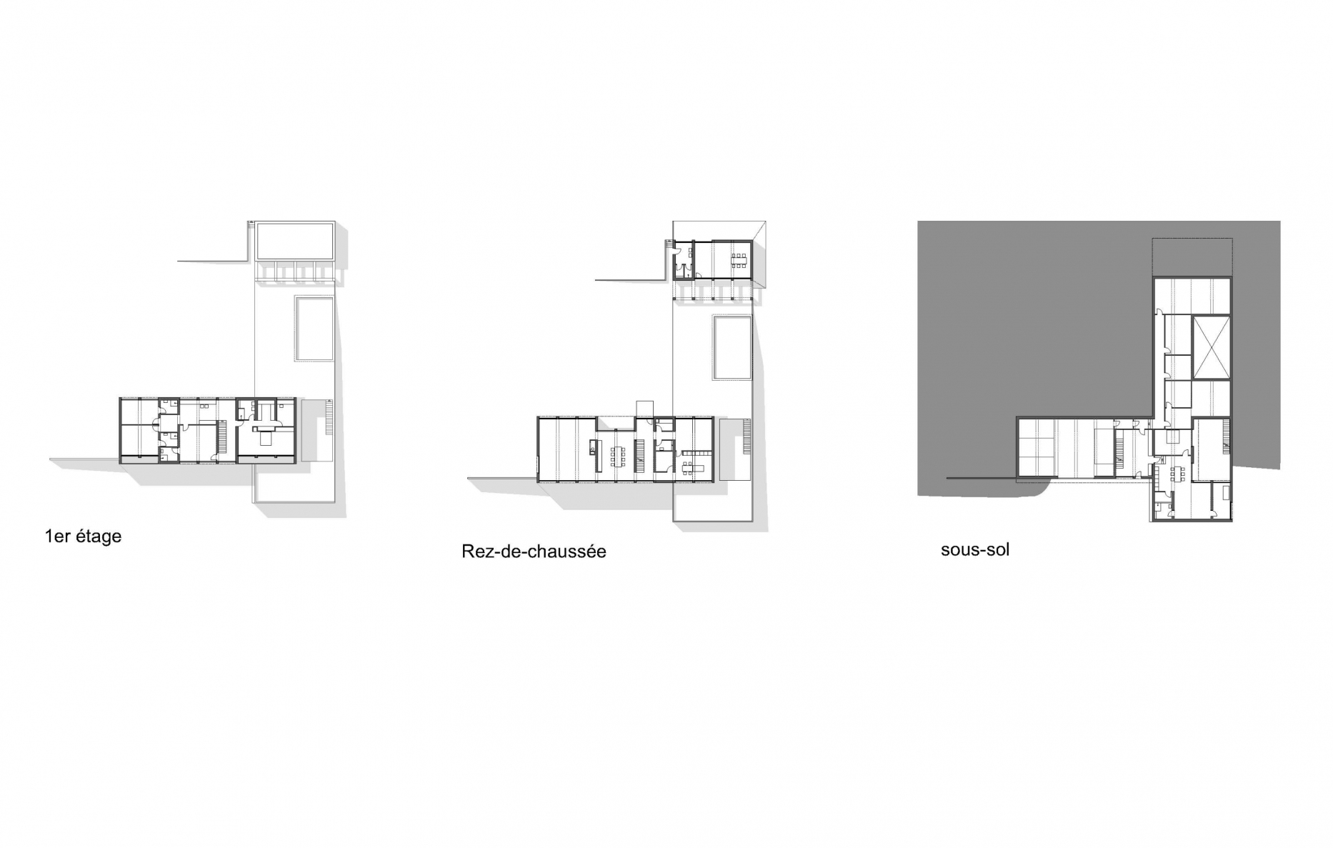 Construction of a private house in Geneva, architectural firm in Geneva, corpus architecture urbanisme
