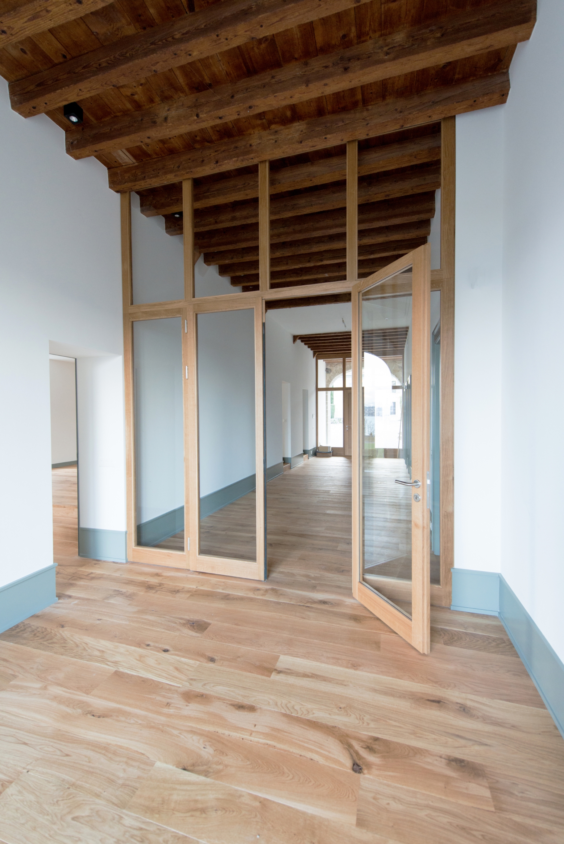  Conversion and renovation of a barn on a listed estate, Geneva architectural firm, corpus architecture urbanisme