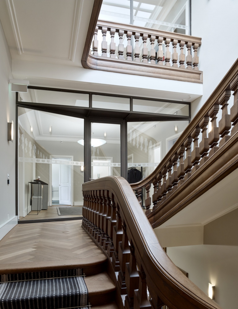 Rénovation de bureaux dans un bâtiment classé, bureau d'architectes Genève, corpus architecture urbanisme