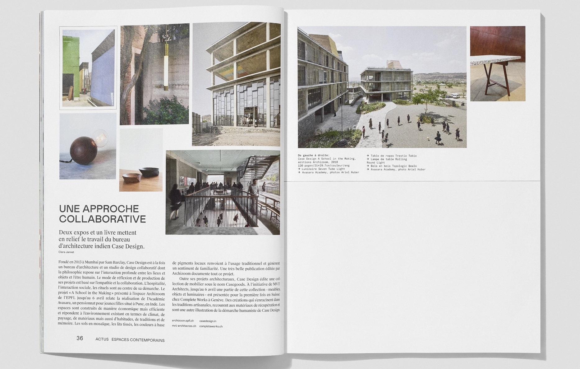 publication, press article, Geneva architectural firm, corpus architecture urbanisme