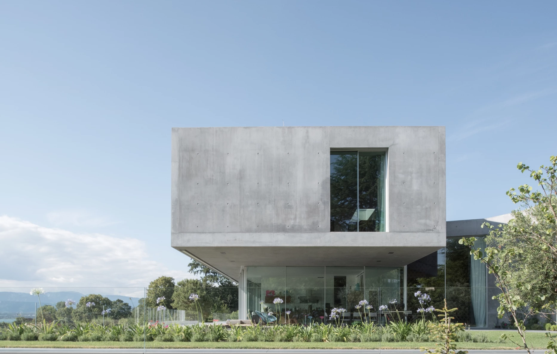 Construction d'une maison contemporaine individuelle à Genève, bureau d'architectes à Genève, corpus architecture urbanisme