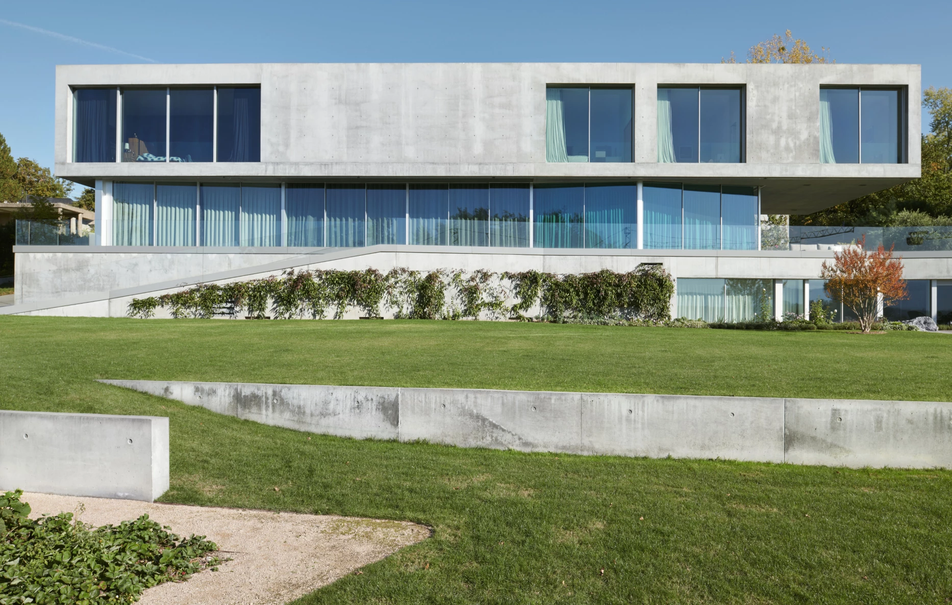 Construction d'une maison contemporaine individuelle à Genève, bureau d'architectes à Genève, corpus architecture urbanisme