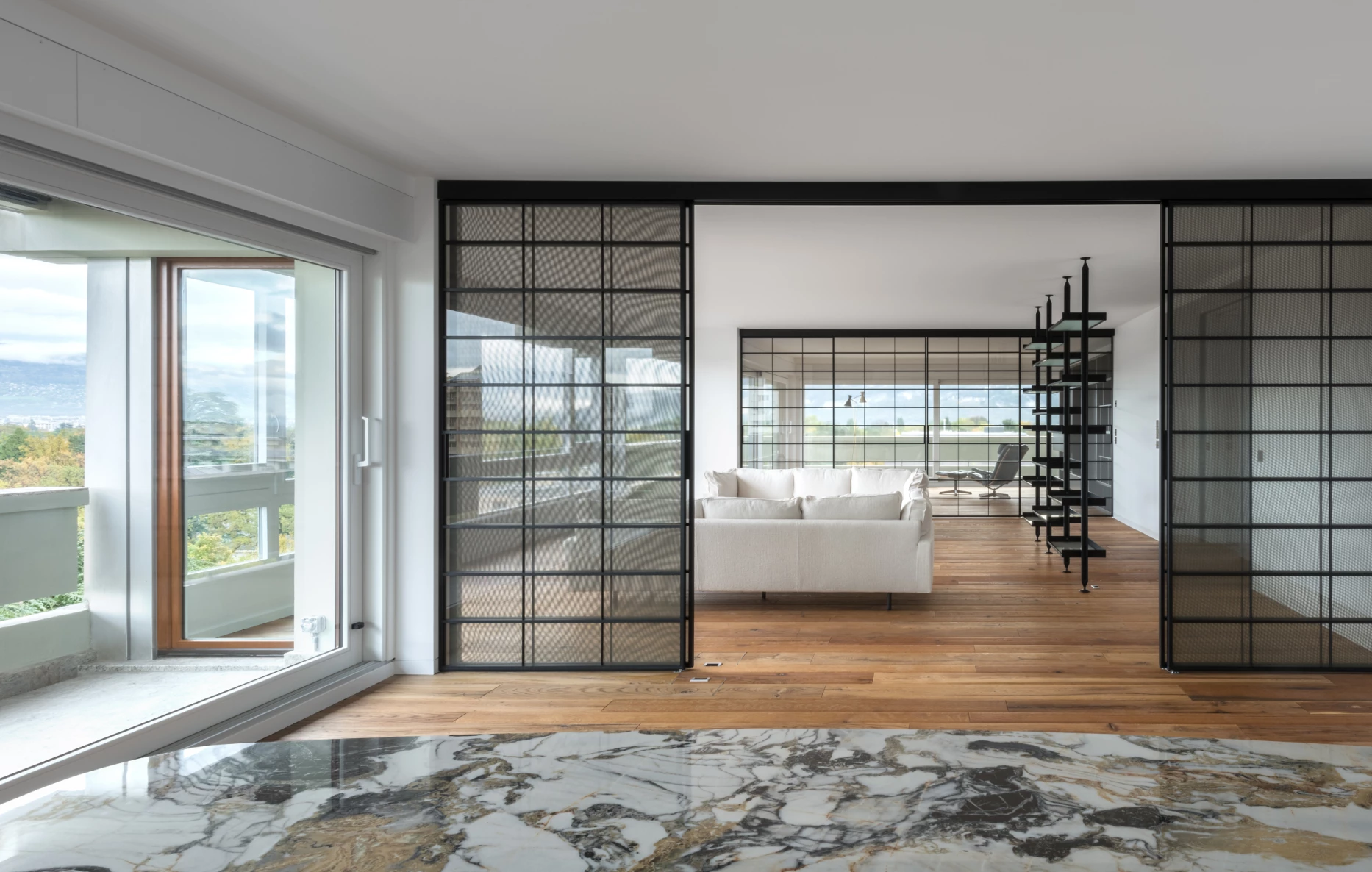 Renovation of a classic flat in Geneva, Geneva architect office, corpus architecture urbanisme