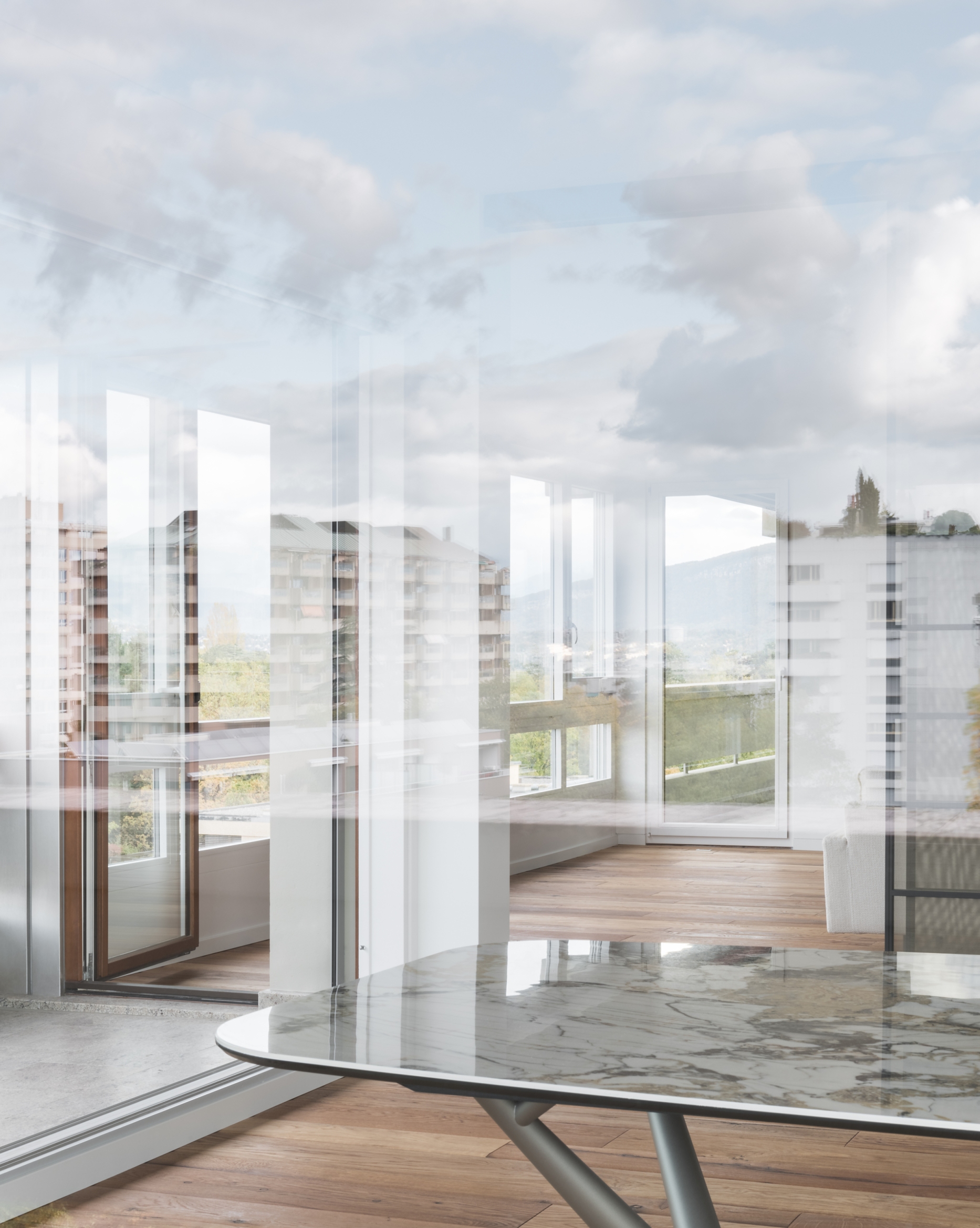 Rénovation d'un appartement classique à Genève, bureau d'architectes à Genève, corpus architecture urbanisme