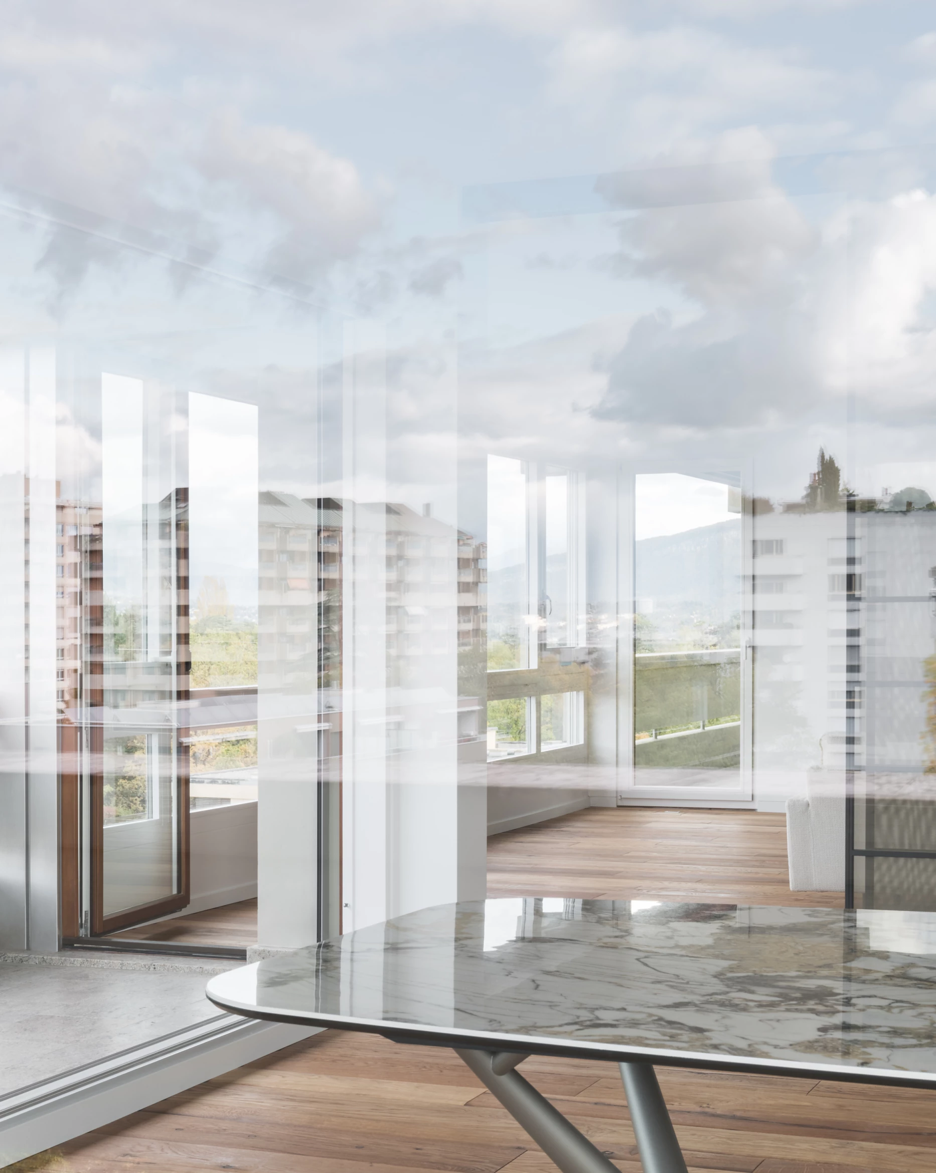 Renovation of a classic flat in Geneva, architectural firm in Geneva, corpus architecture urbanisme