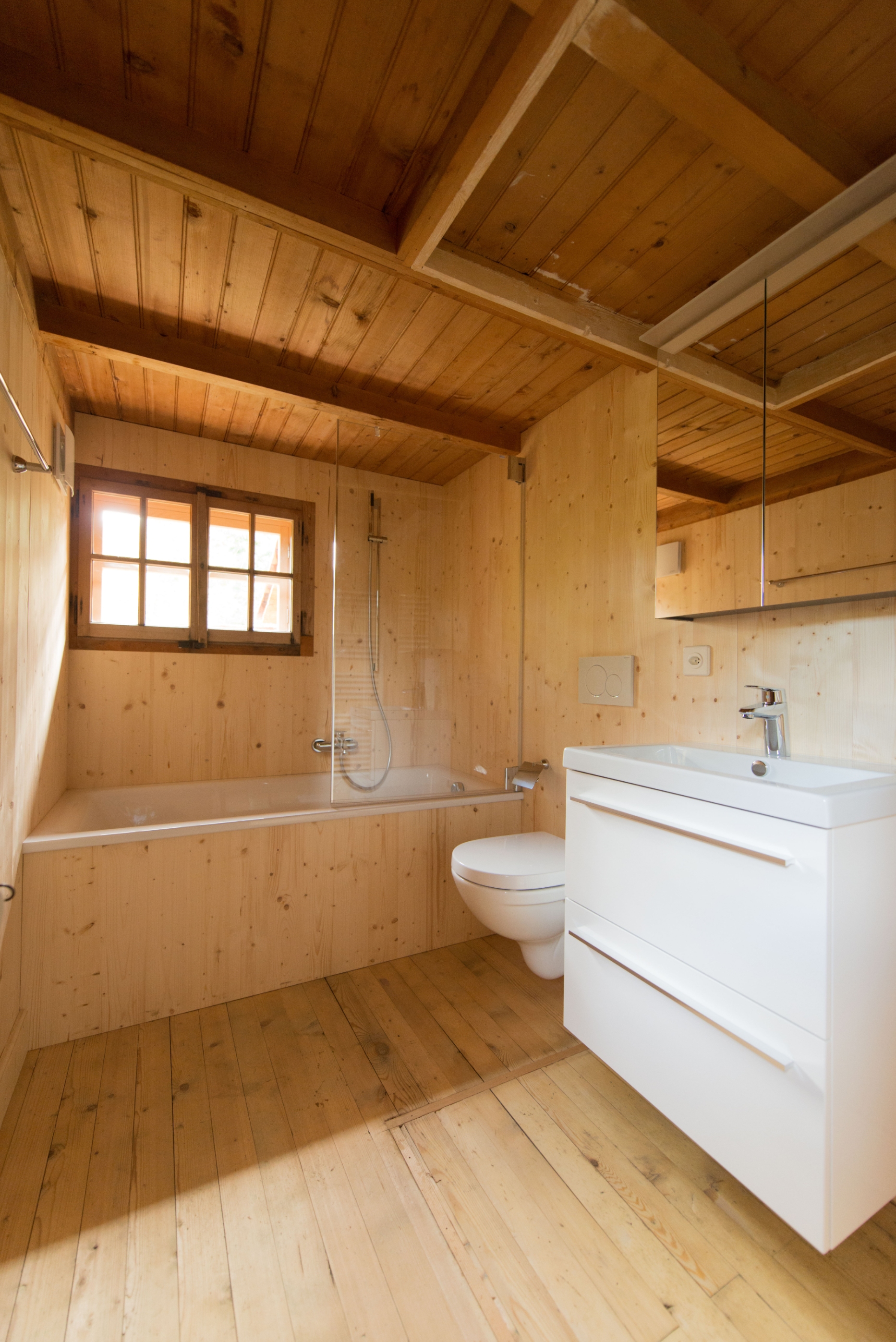 Rénovation d'un chalet en France, bureau d'architecte à Genève, corpus architecture urbanisme