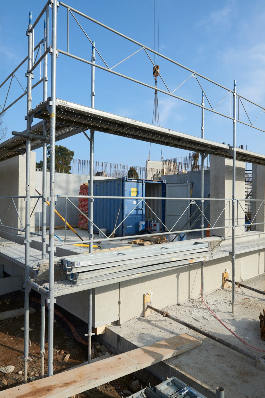 Construction d'un immeuble, chantier, direction des travaux, bureau d'architecte à Genève, corpus architecture urbanisme