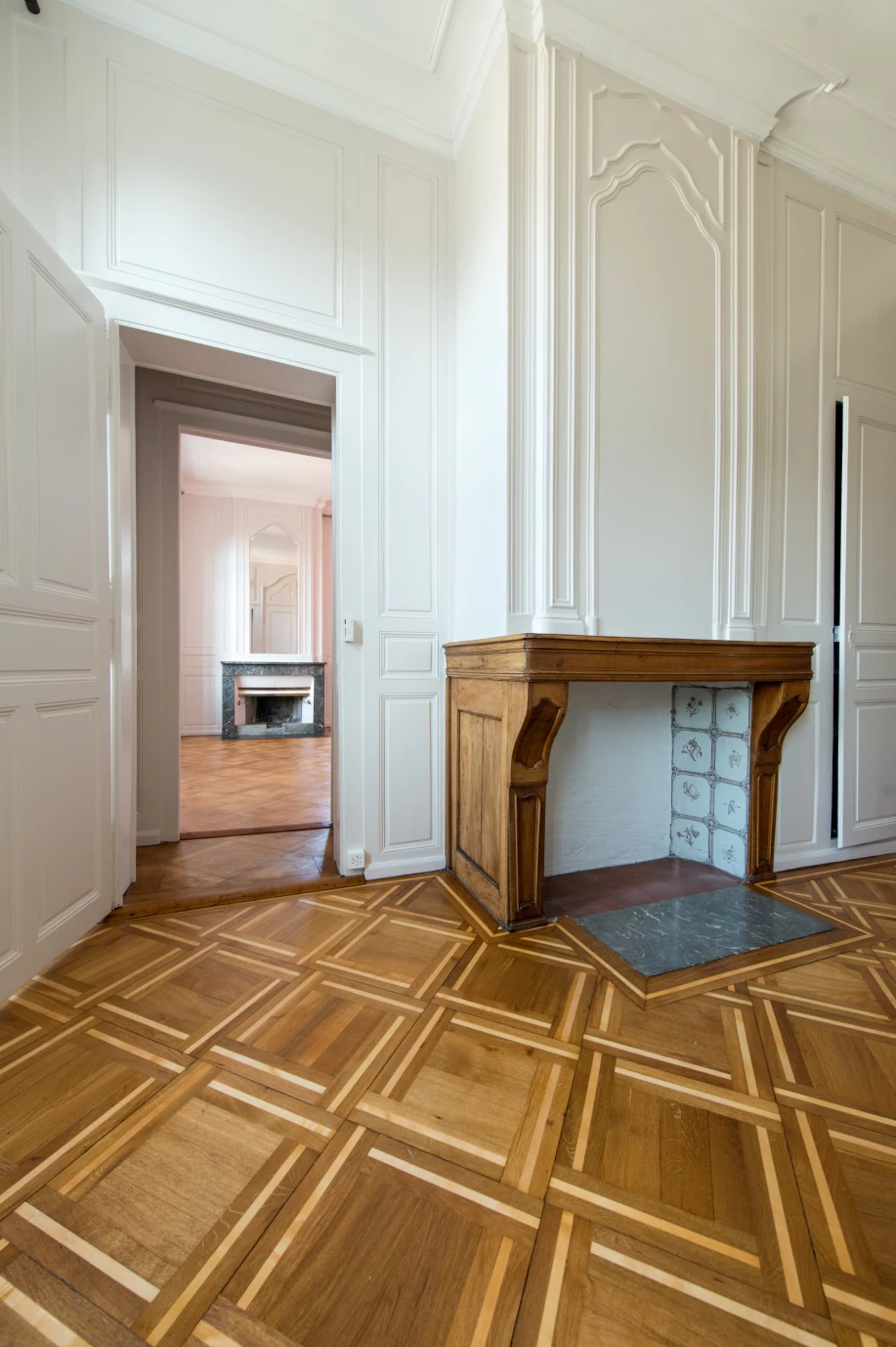 Rénovation d'un appartement dans un bâtiment classé à Genève, bureau d'architectes à Genève, corpus architecture urbanisme