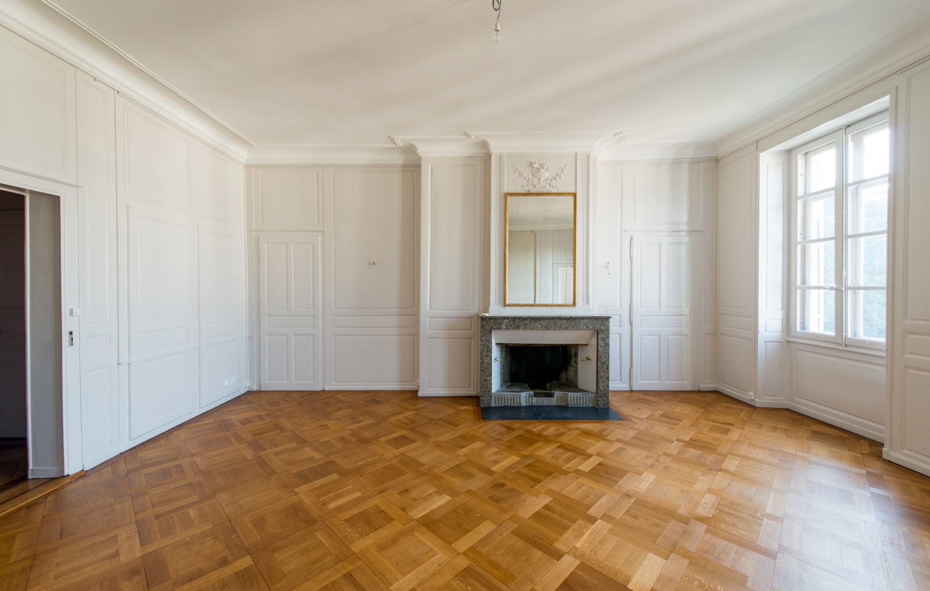 Renovation of a flat in a listed building in Geneva, architectural firm in Geneva, corpus architecture urbanisme