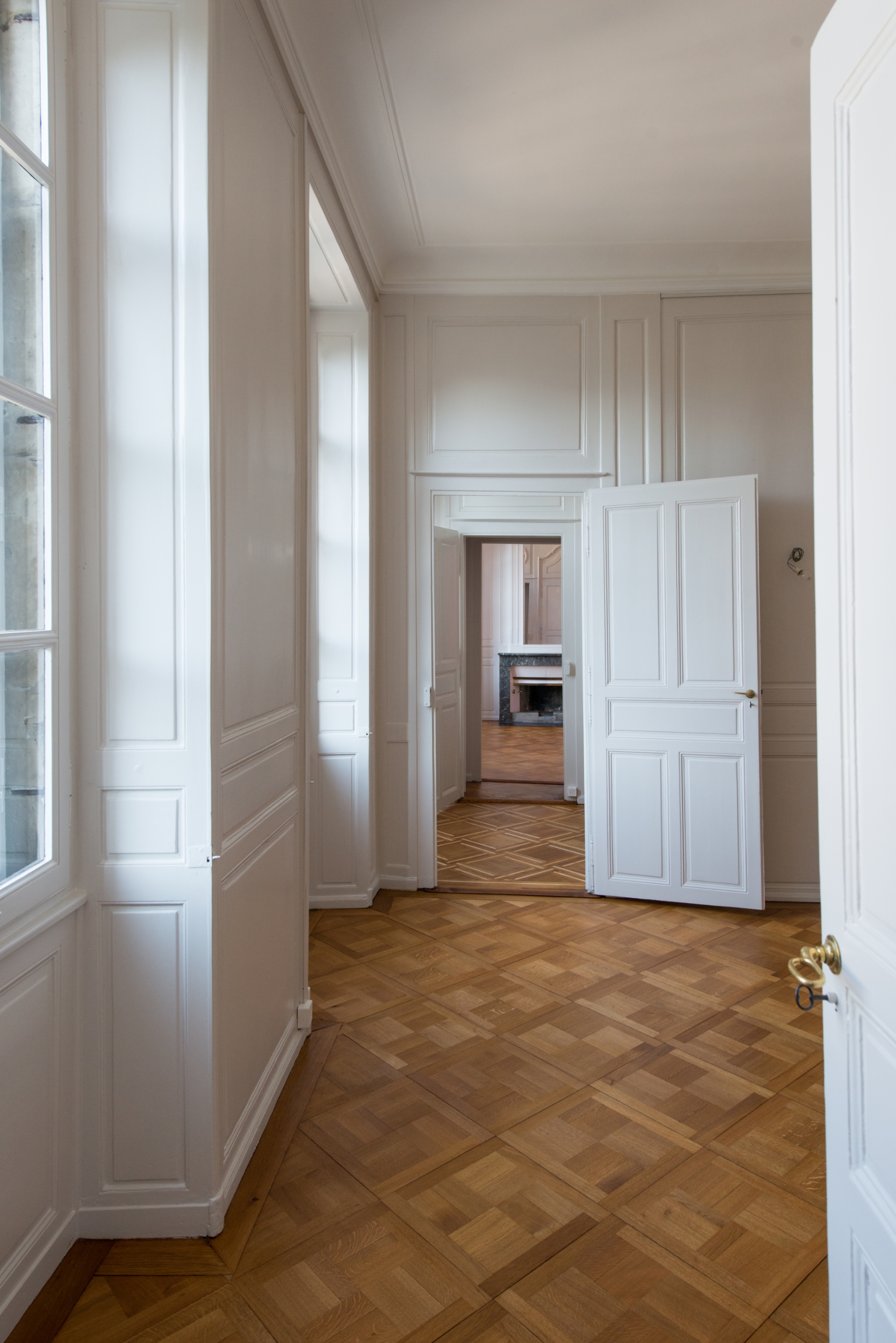 Renovation of a flat in a listed building in Geneva, architectural firm in Geneva, corpus architecture urbanisme