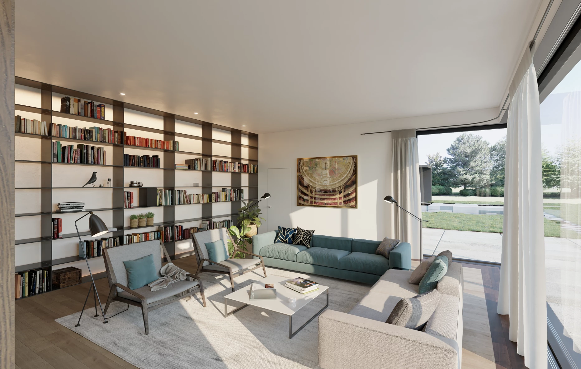 Construction d'une maison familiale neuve à Genève, bureau d'architecte à Genève, corpus architecture urbanisme