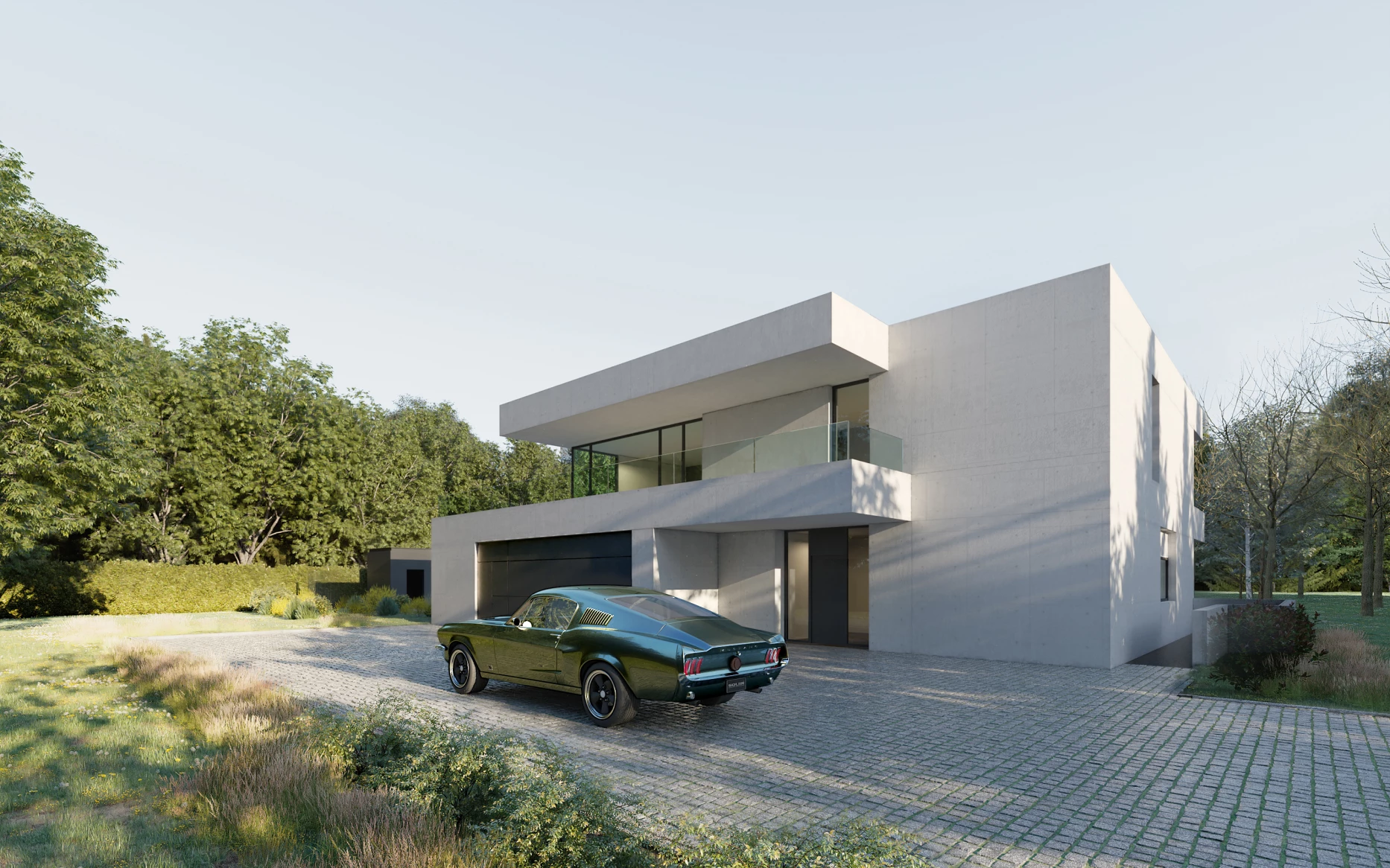 Construction d'une maison familiale neuve à Genève, bureau d'architecte à Genève, corpus architecture urbanisme