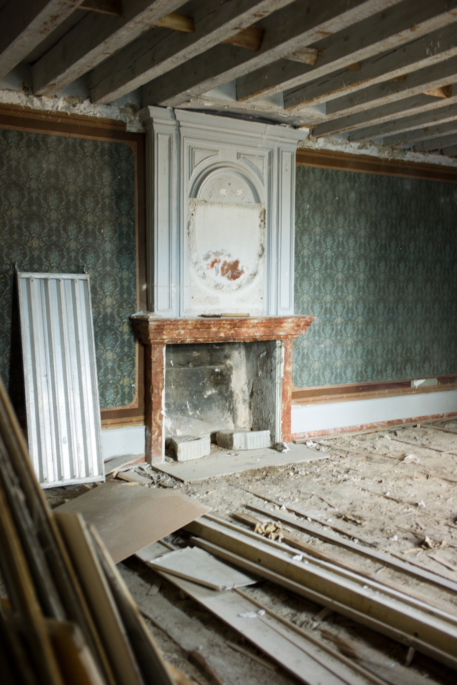 Renovation of a heritage castle, architectural firm in Geneva, corpus architecture urbanisme
