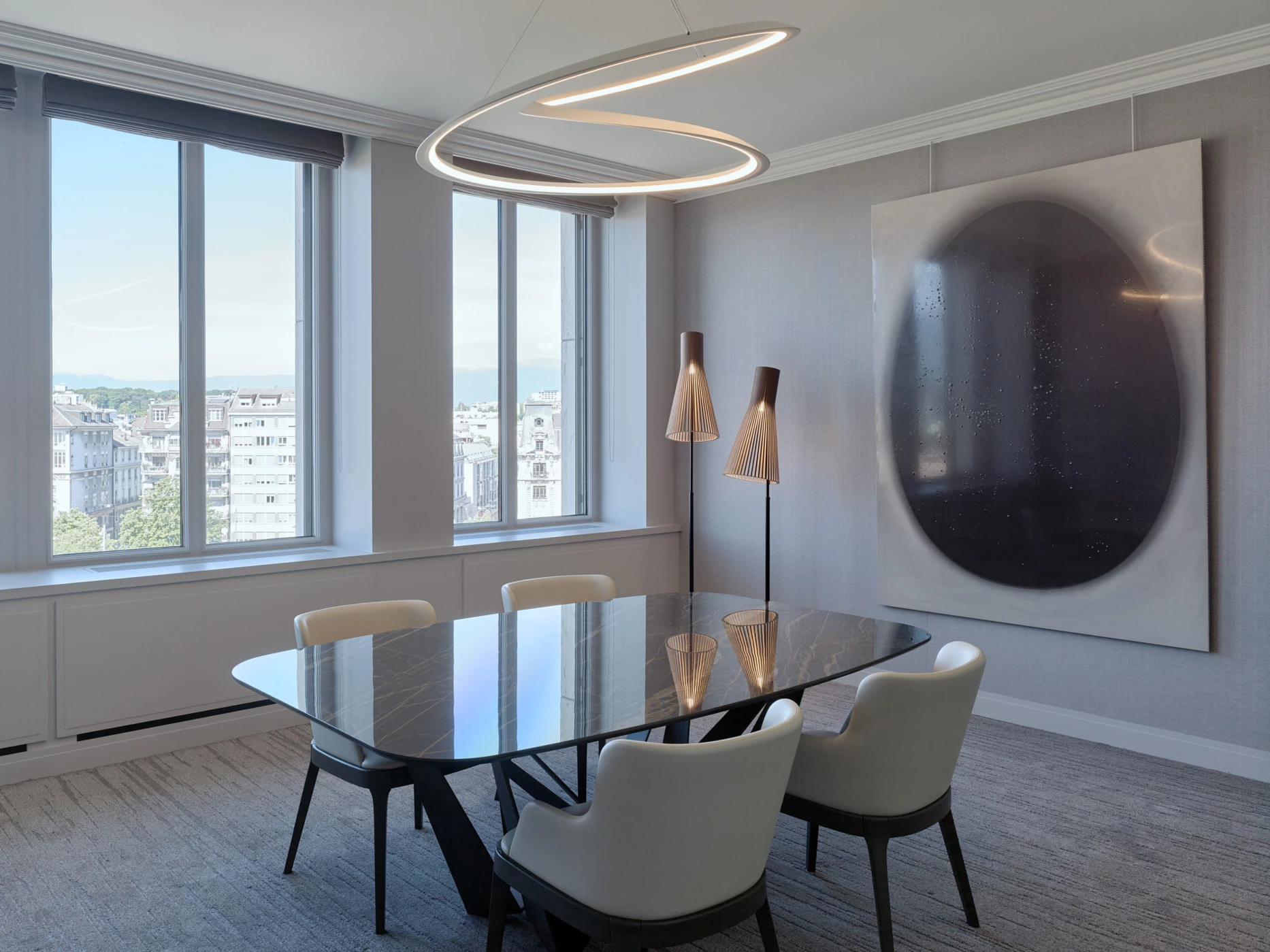 Rénovation d'une banque privée à Genève, bureau d'architectes à Genève, corpus architecture urbanisme