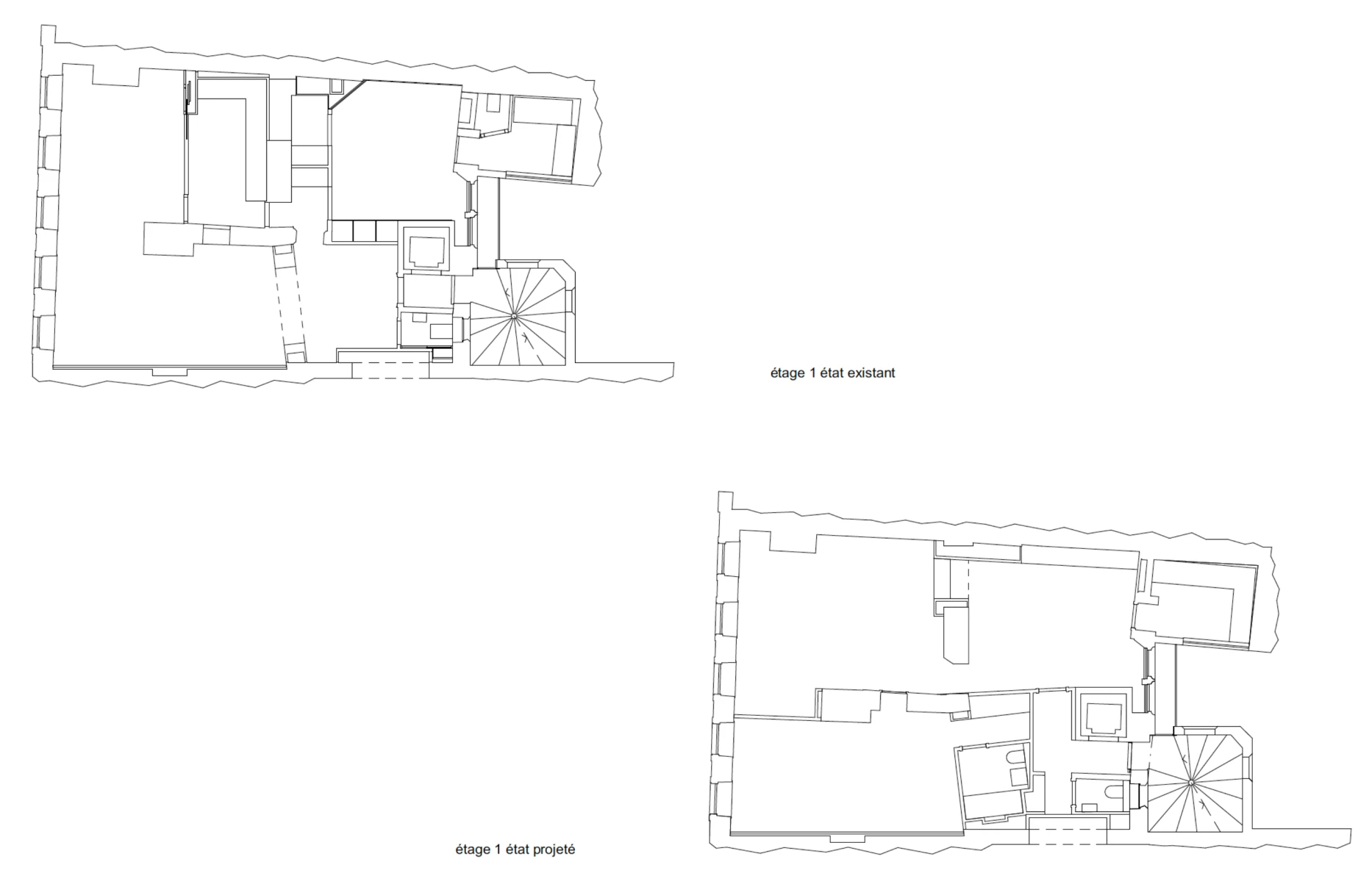 Restauration d'un appartement dans un immeuble du patrimoine genevois, bureau d'architectes à Genève,corpus architecture urbanisme