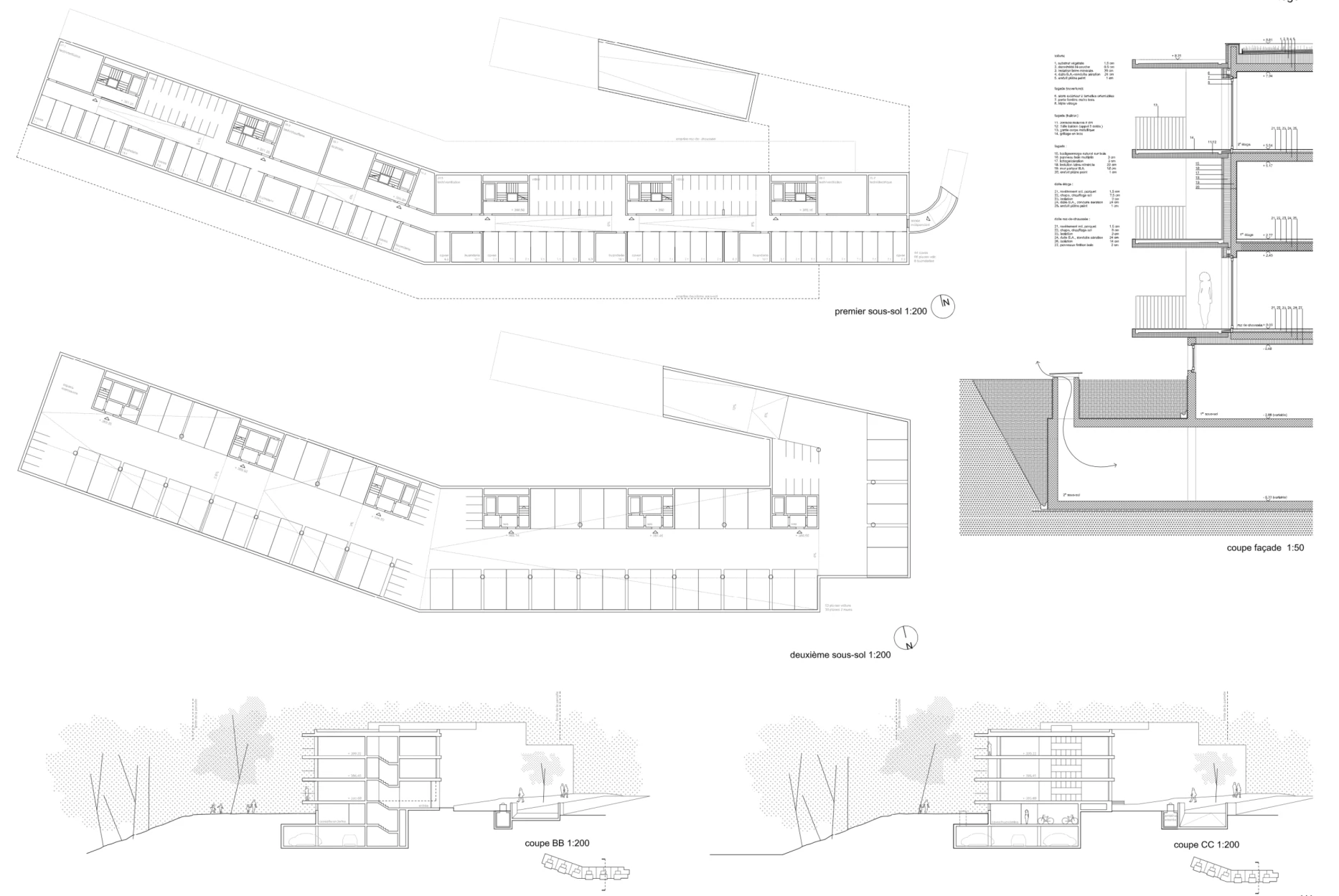 Competition for an intergenerational apartment block, Geneva architects, corpus architecture urbanisme