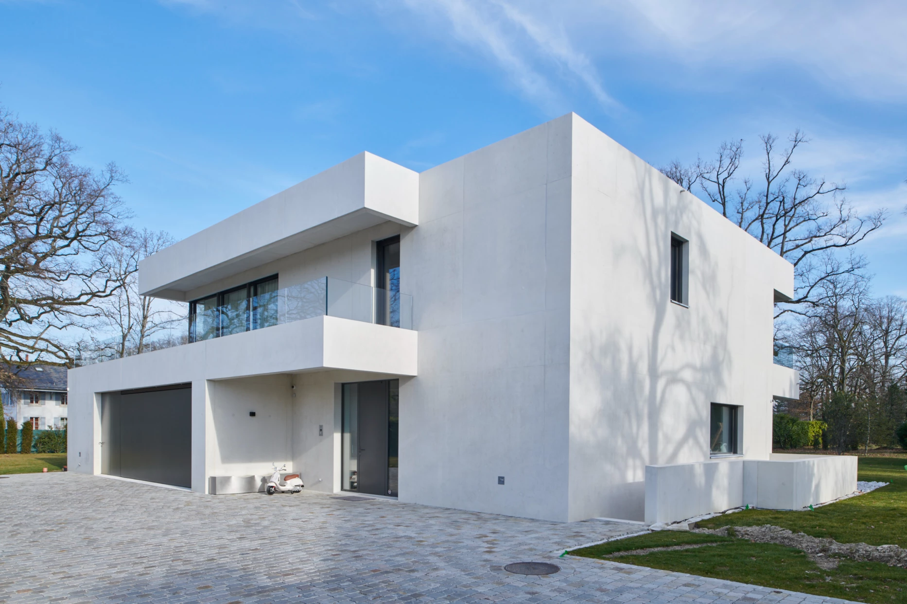 Construction d'une maison familiale neuve à Genève, bureau d'architecte à Genève, corpus architecture urbanisme