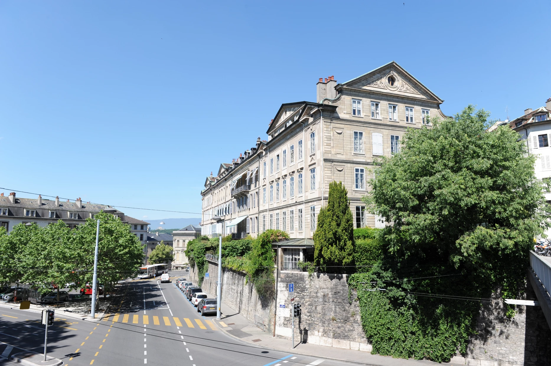 Restauration d'un appartement dans un bâtiment classé à Genève, bureau d'architecture à Genève, corpus architecture urbanisme