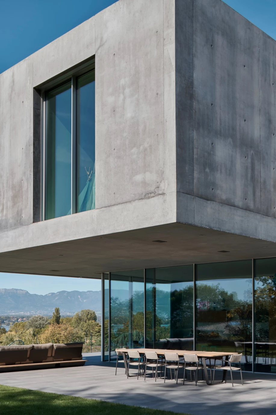 Construction d'une maison contemporaine individuelle à Genève, bureau d'architectes à Genève, corpus architecture urbanisme
