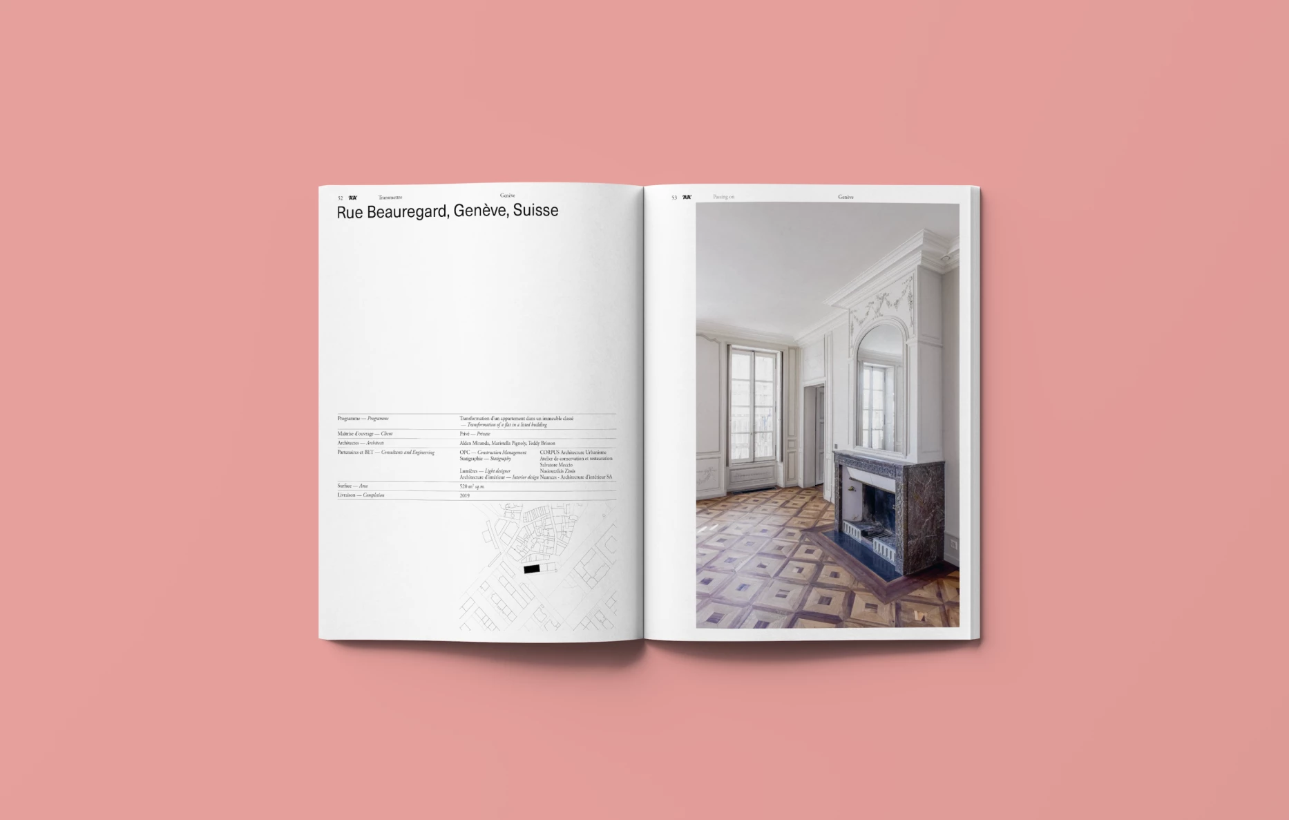 Publication, bureau d'architecte à Genève, corpus architecture urbanisme