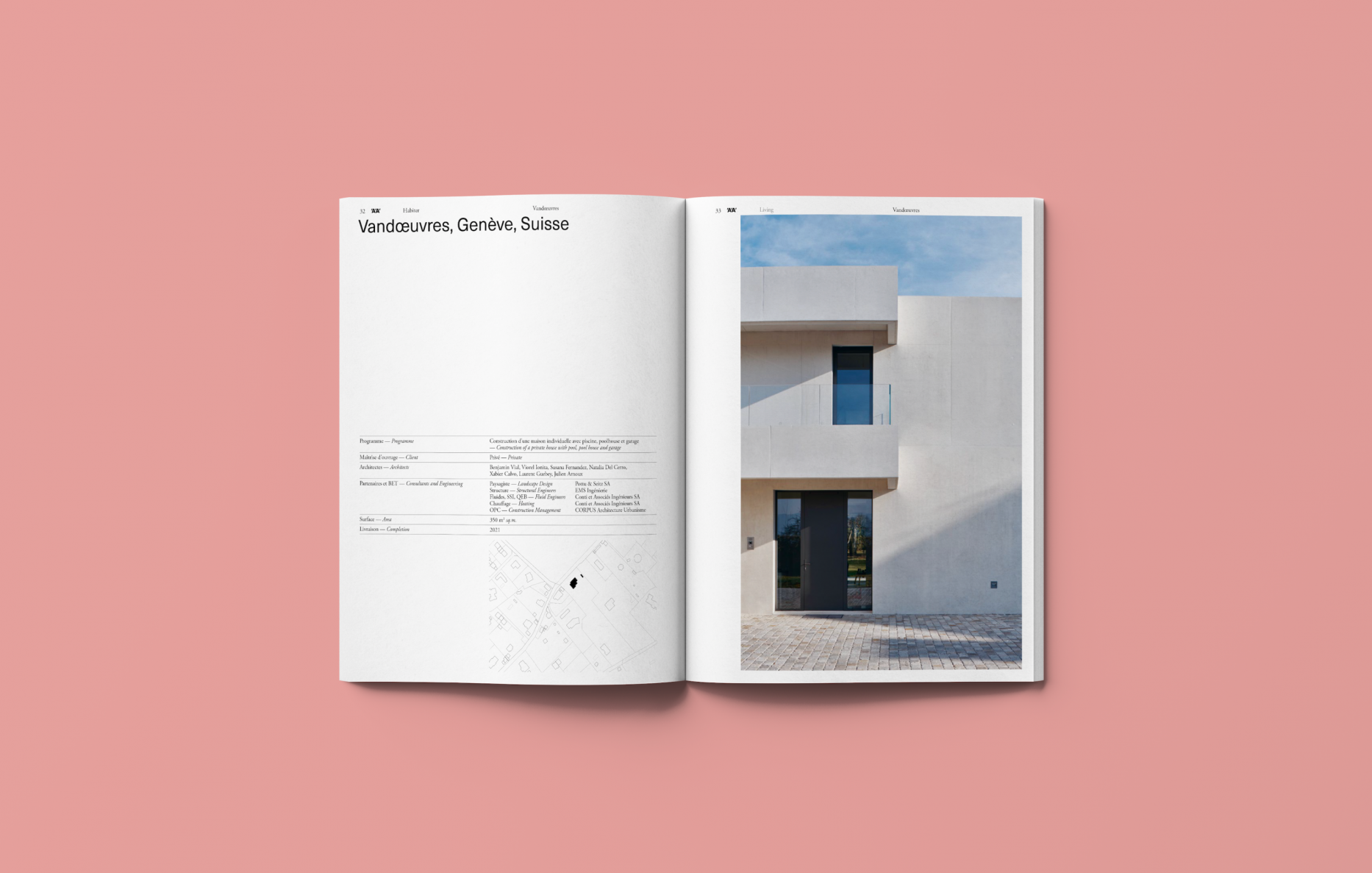 Publication, bureau d'architecte à Genève, corpus architecture urbanisme