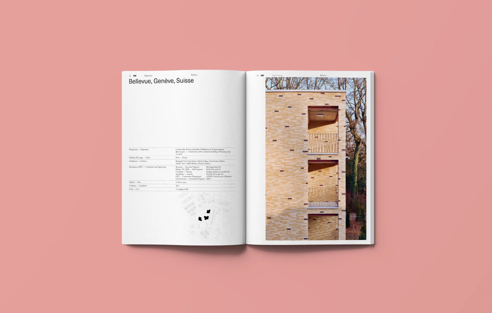 Publication, bureau d'architecte à Genève, corpus architecture urbanisme