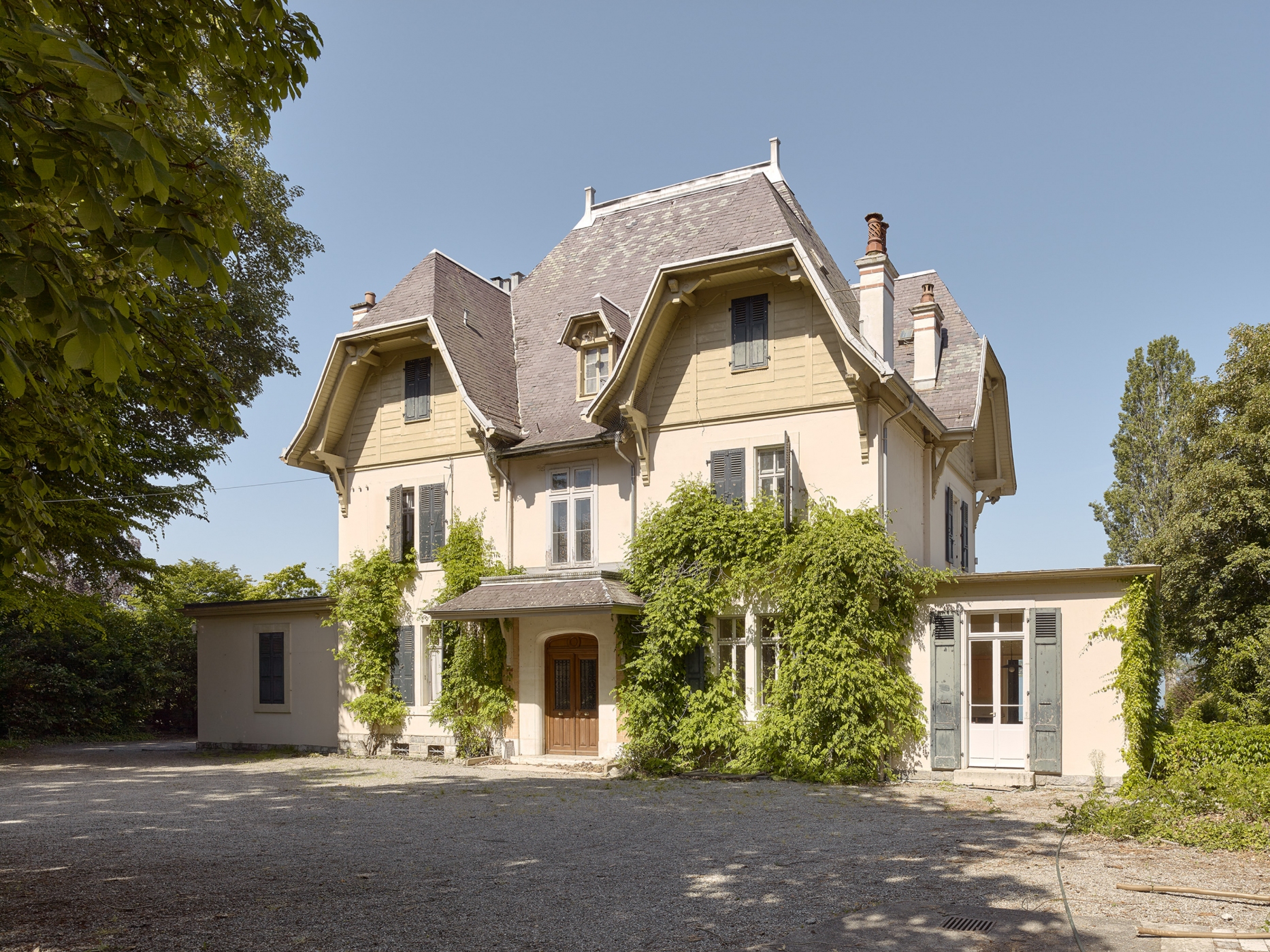 Rénovation d'une maison patrimoniale au bord du lac à Genève, bureau d'architectes genevois, corpus architecture urbanisme