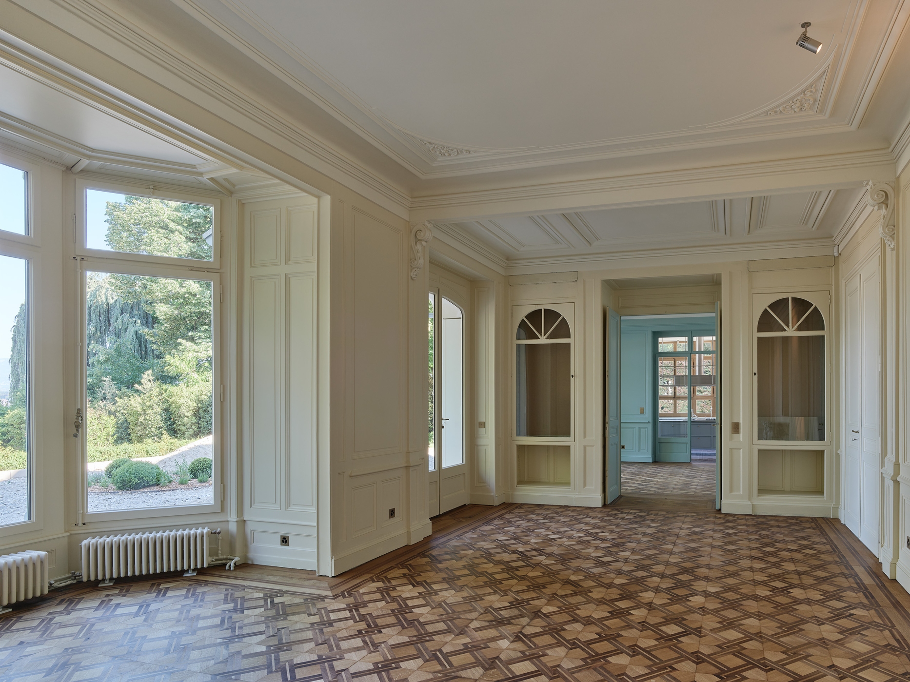 Rénovation d'une maison patrimoniale au bord du lac à Genève, bureau d'architectes genevois, corpus architecture urbanisme
