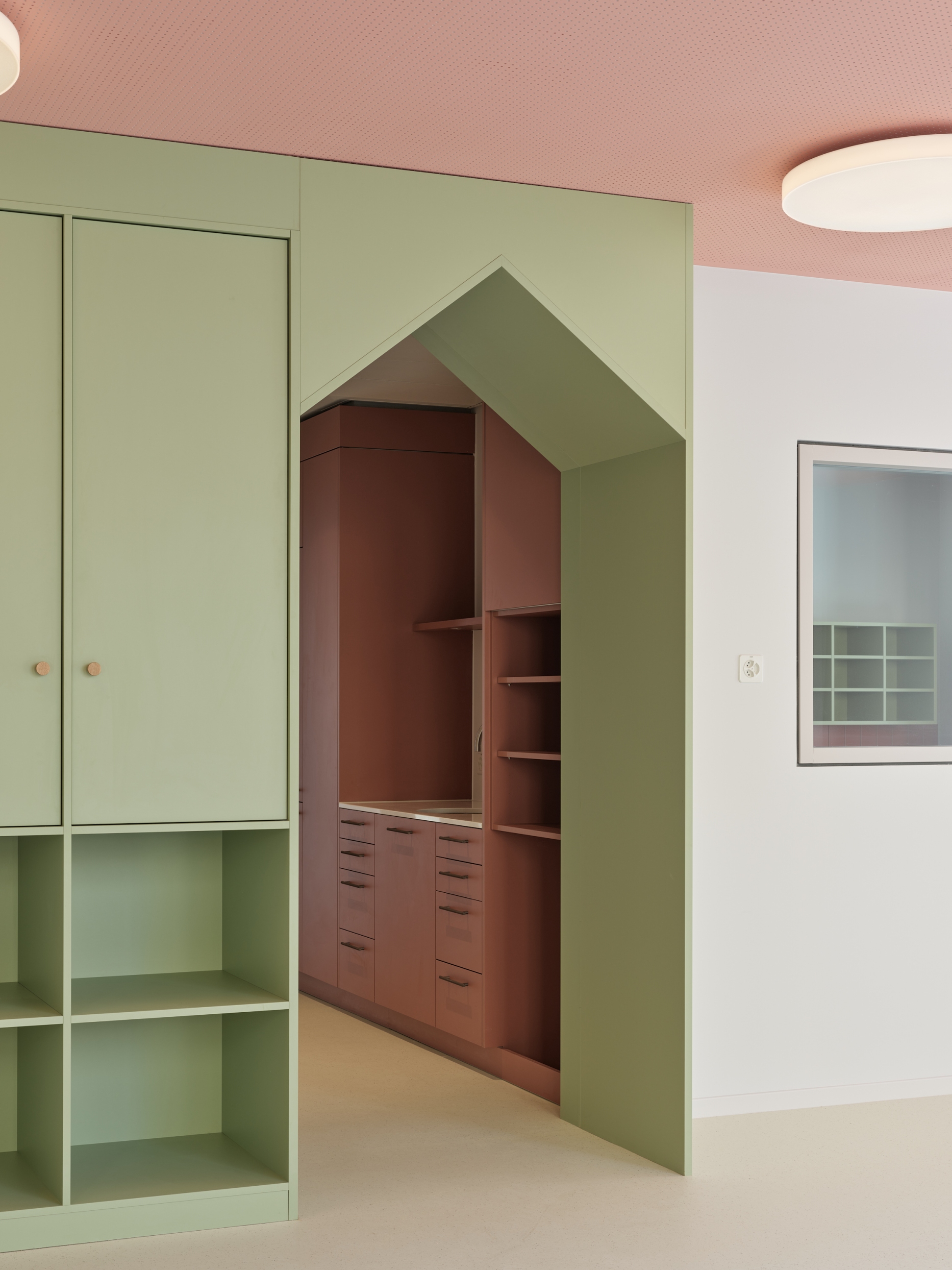 Construction d'un immeuble neuf et mixte Genève, avec une crèche, bureau d'architecte à Genève, corpus architecture urbanisme
