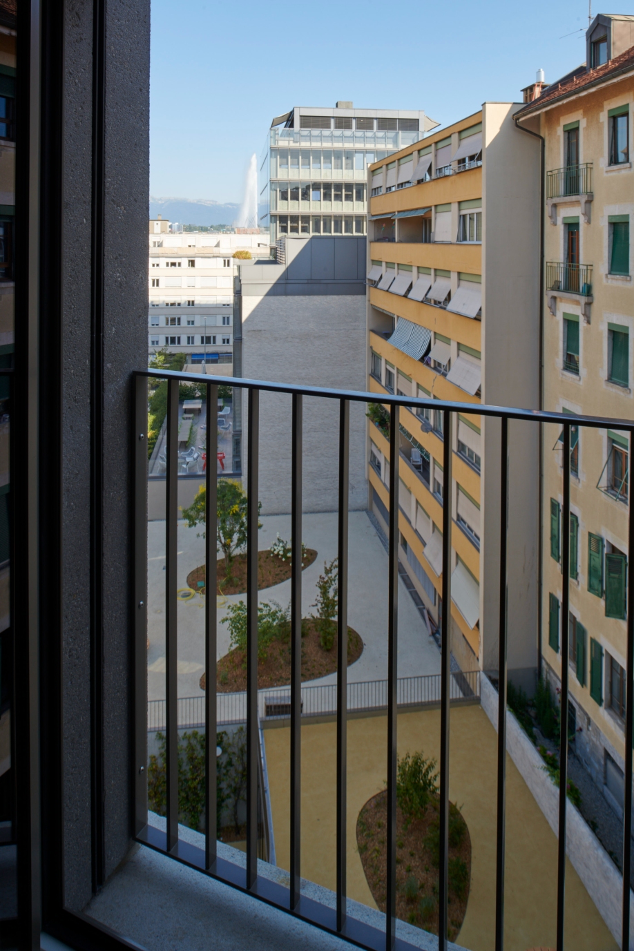 Construction of a residential building with a crèche in Geneva, Geneva architect office, corpus architecture urbanisme