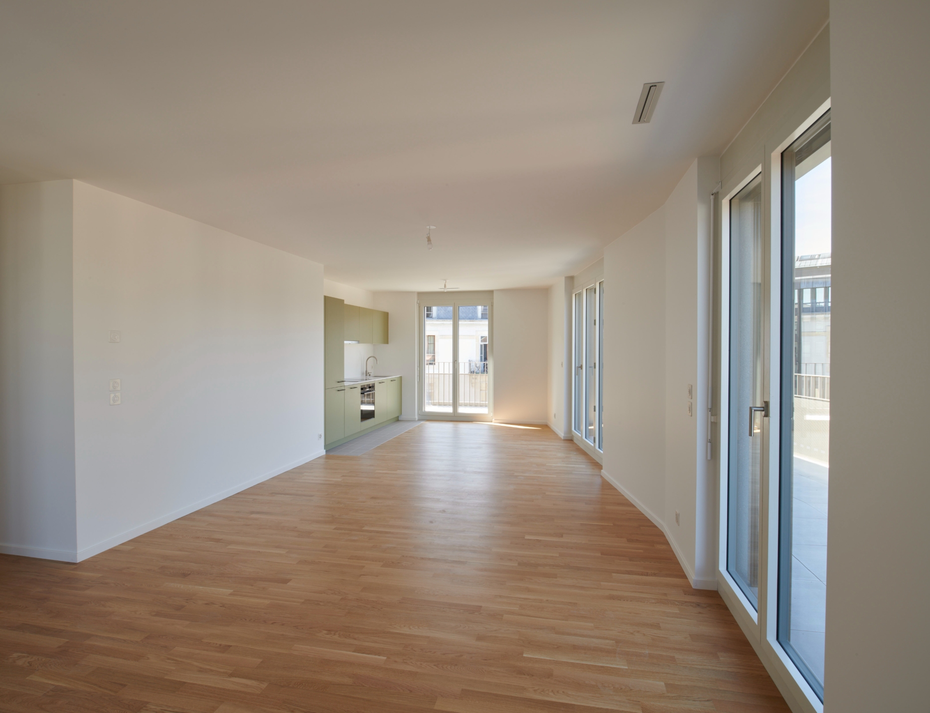 Construction of a residential building with a crèche in Geneva, Geneva architect office, corpus architecture urbanisme