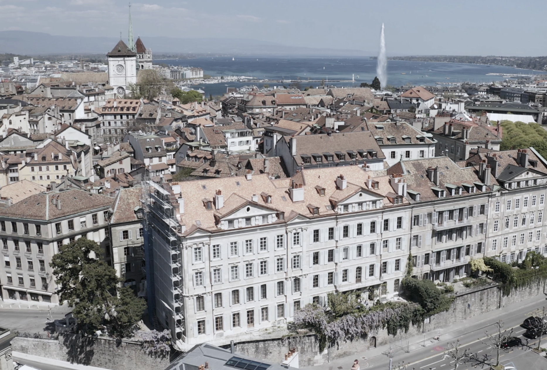 Renovation of the shell of a heritage building in Geneva, Geneva architectural firm, corpus architecture urbanisme