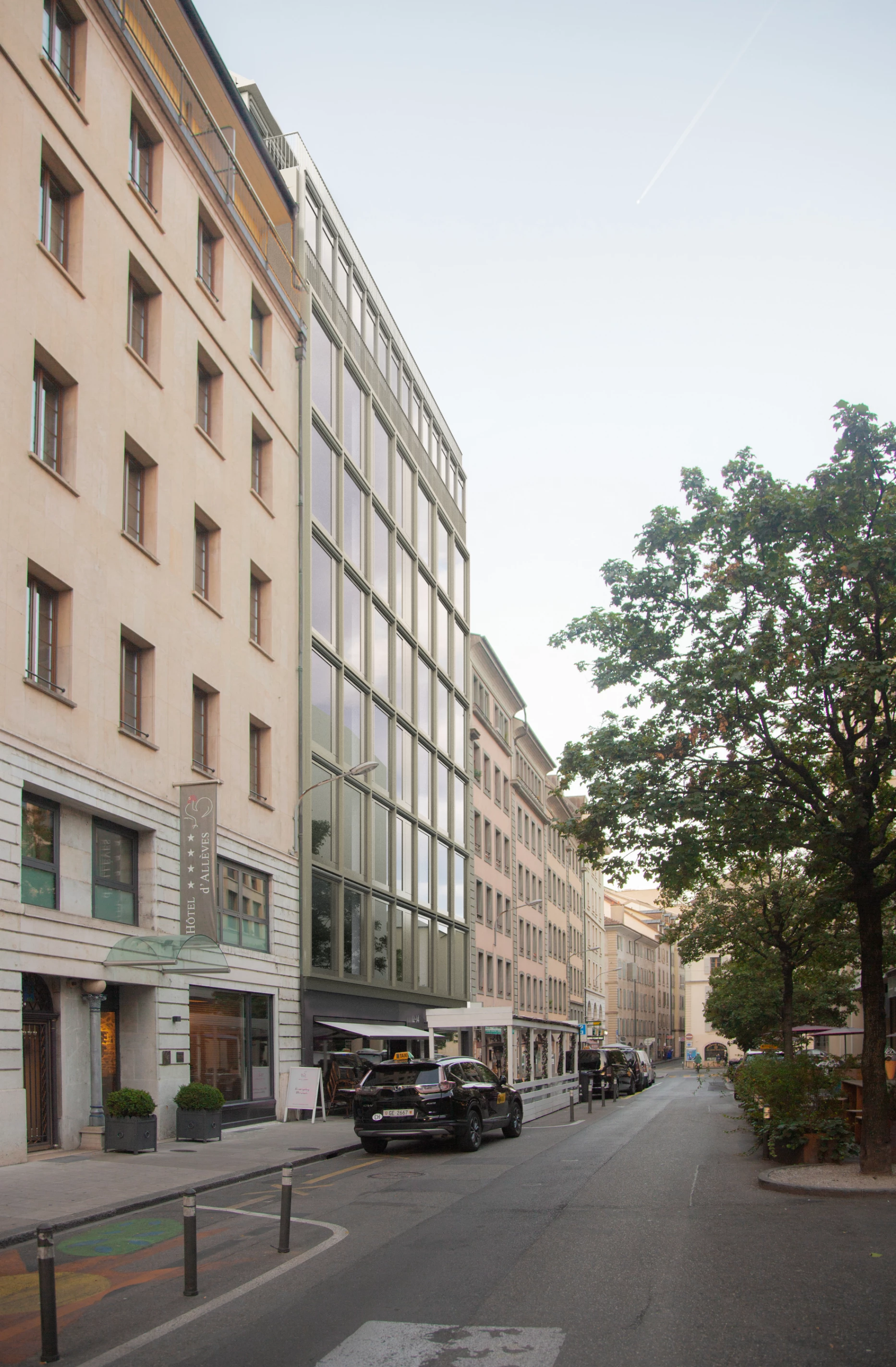 Réhabilitation architecturale et énergie durable au cœur de Genève, mise aux normes énergétique, bureau d'architecte a genève, corpus architecture urbanisme