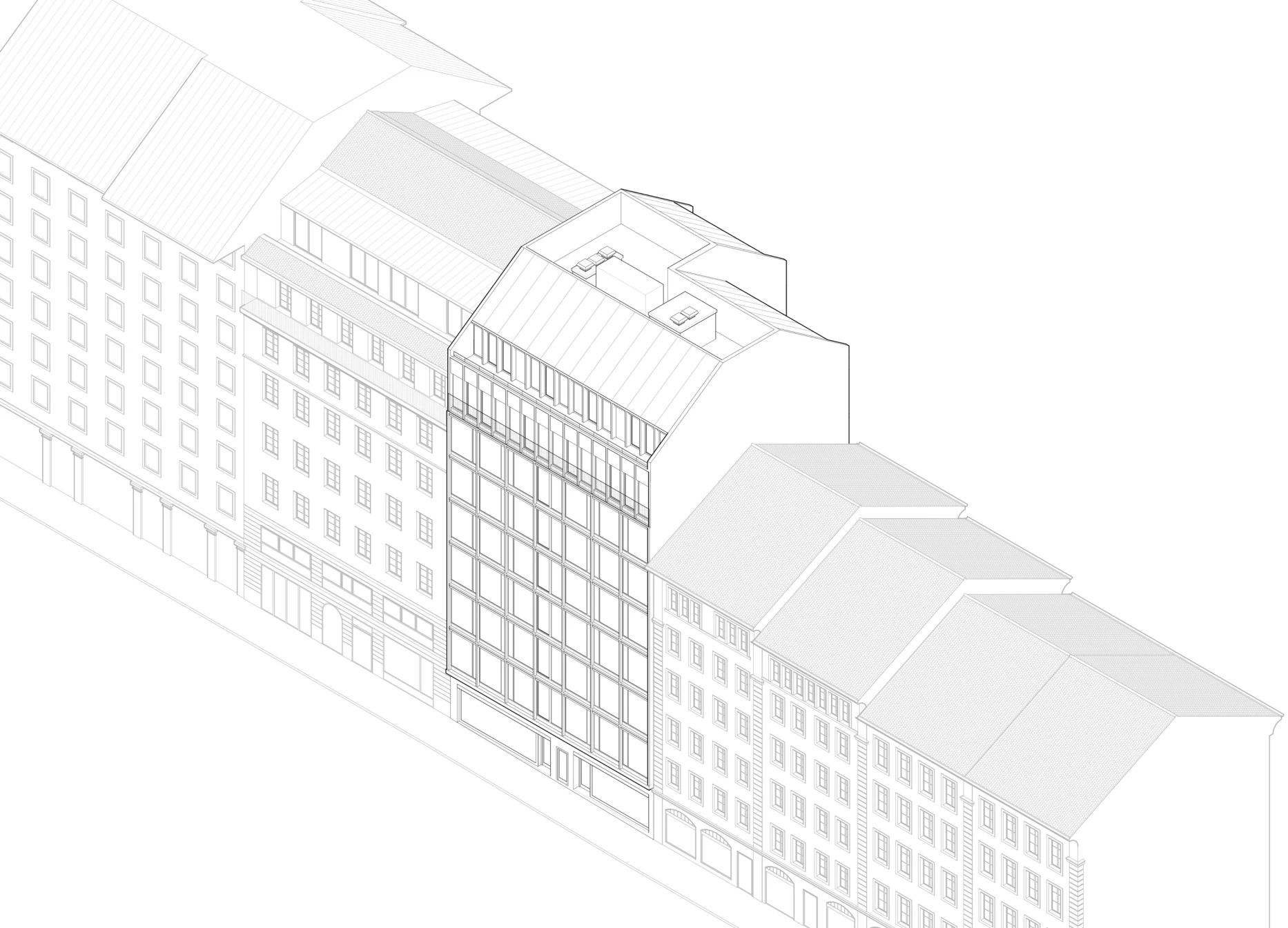 Réhabilitation architecturale et énergie durable au cœur de Genève, mise aux normes énergétique, bureau d'architecte a genève, corpus architecture urbanisme