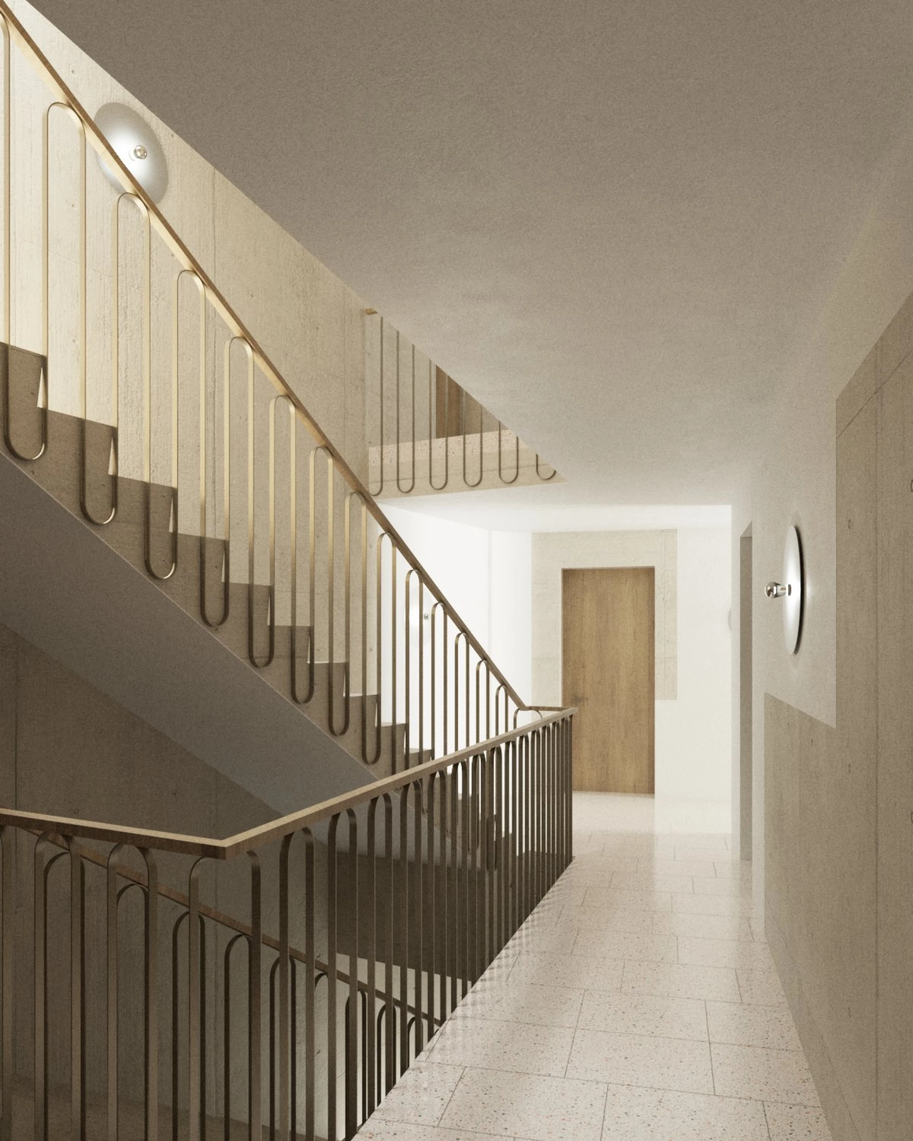 Construction d'un immeuble vers la voie verte, bureau d'architectes à Genève, corpus architecture urbanisme