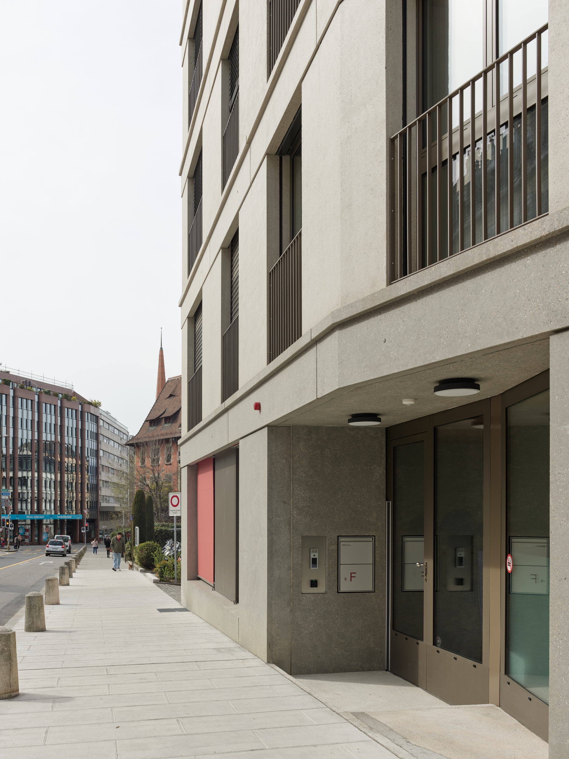 Construction of a residential building with a crèche in Geneva, Geneva architect office, corpus architecture urbanisme