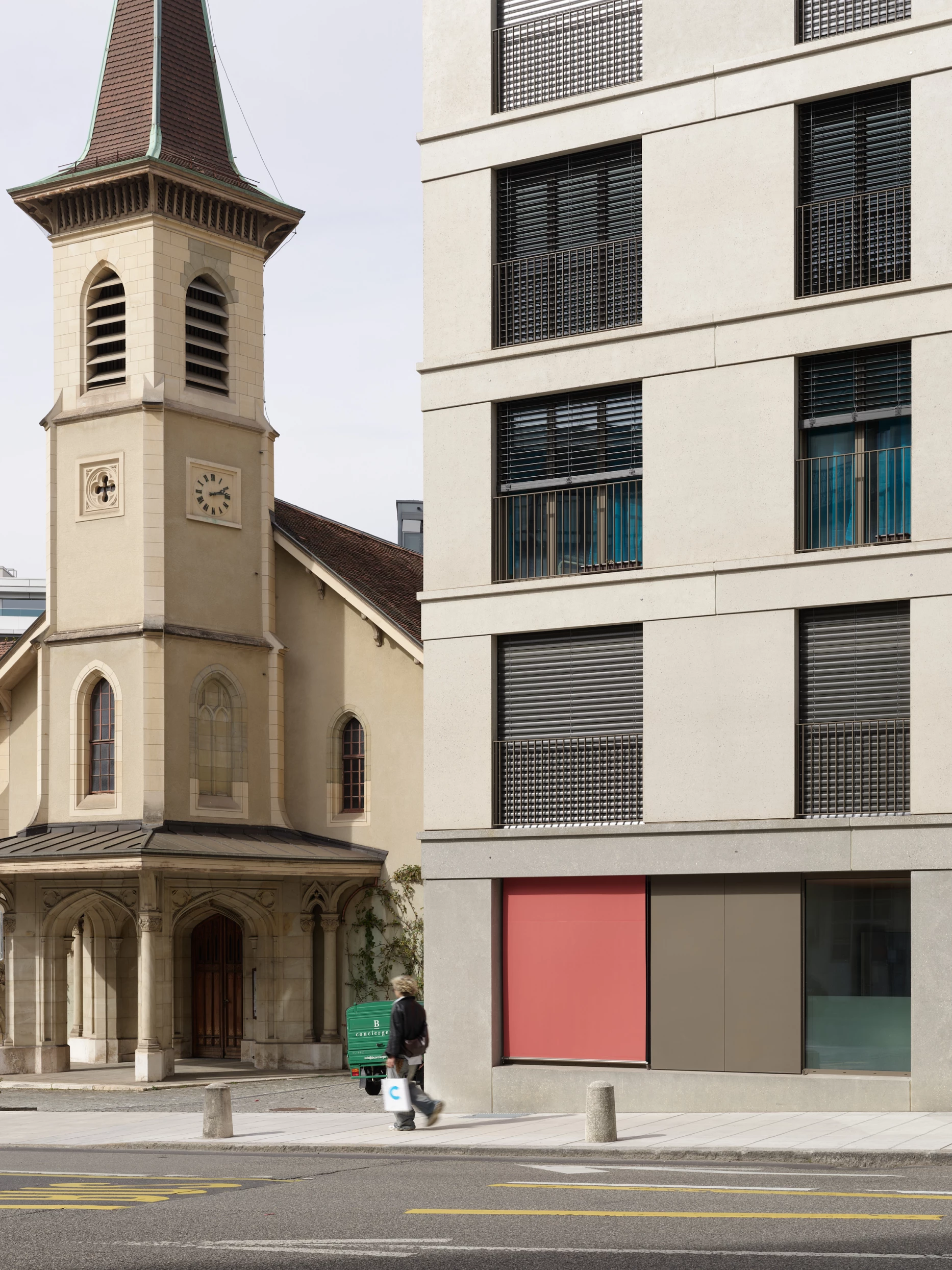 Construction d'un immeuble résidentiel avec une crèche à Genève, bureau d'architecte à Genève, corpus architecture urbanisme