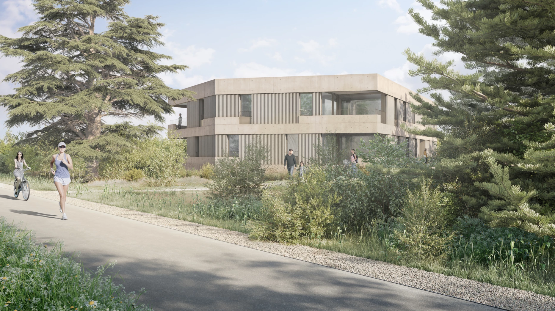 Construction d'un immeuble d'habitation à Thônex, bureau d'architecte à Genève, corpus architecture urbanisme