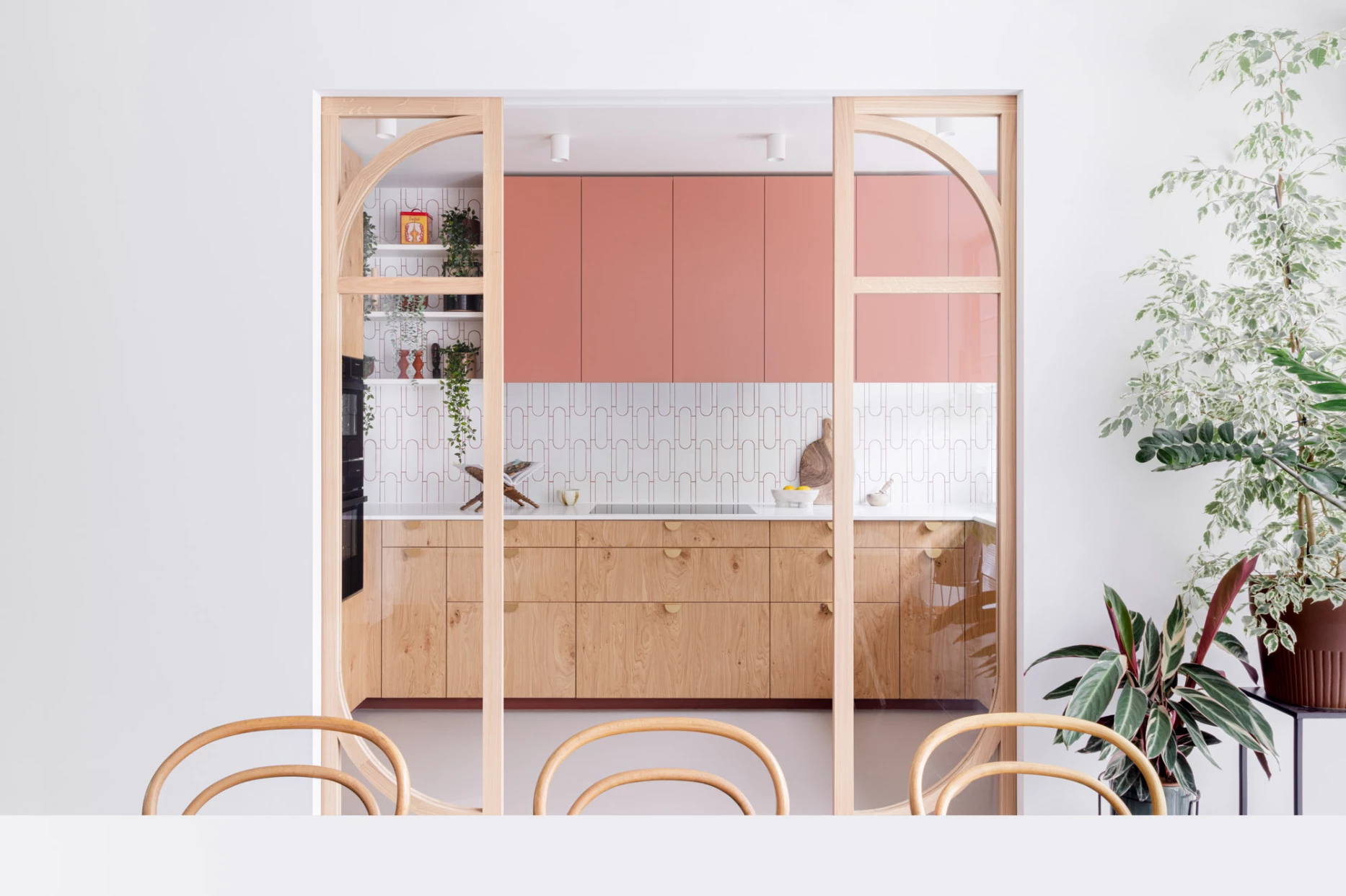 Transformation d'un appartement d'une cuisine, architecture d'intérieur, corpus intérieur, Genève