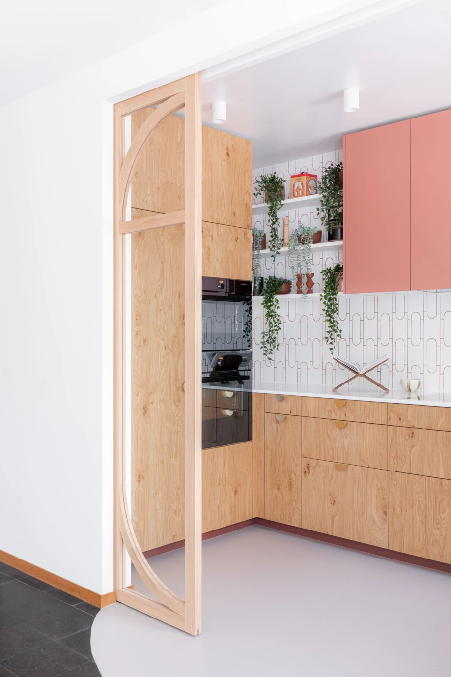 Transformation d'un appartement d'une cuisine, architecture d'intérieur, corpus intérieur, Genève