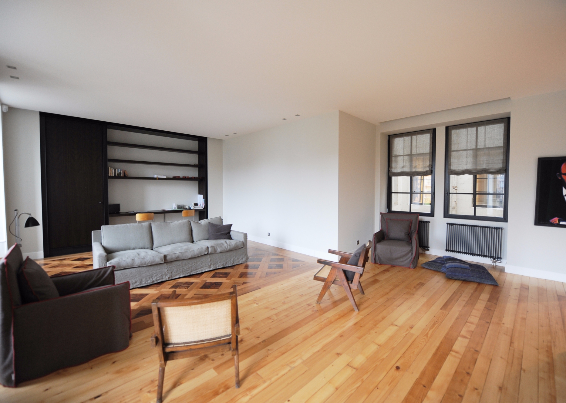 Transformation d'un appartement dans un bâtiment protégé à Genève, bureau d'architectes à Genève, corpus architecture urbanisme